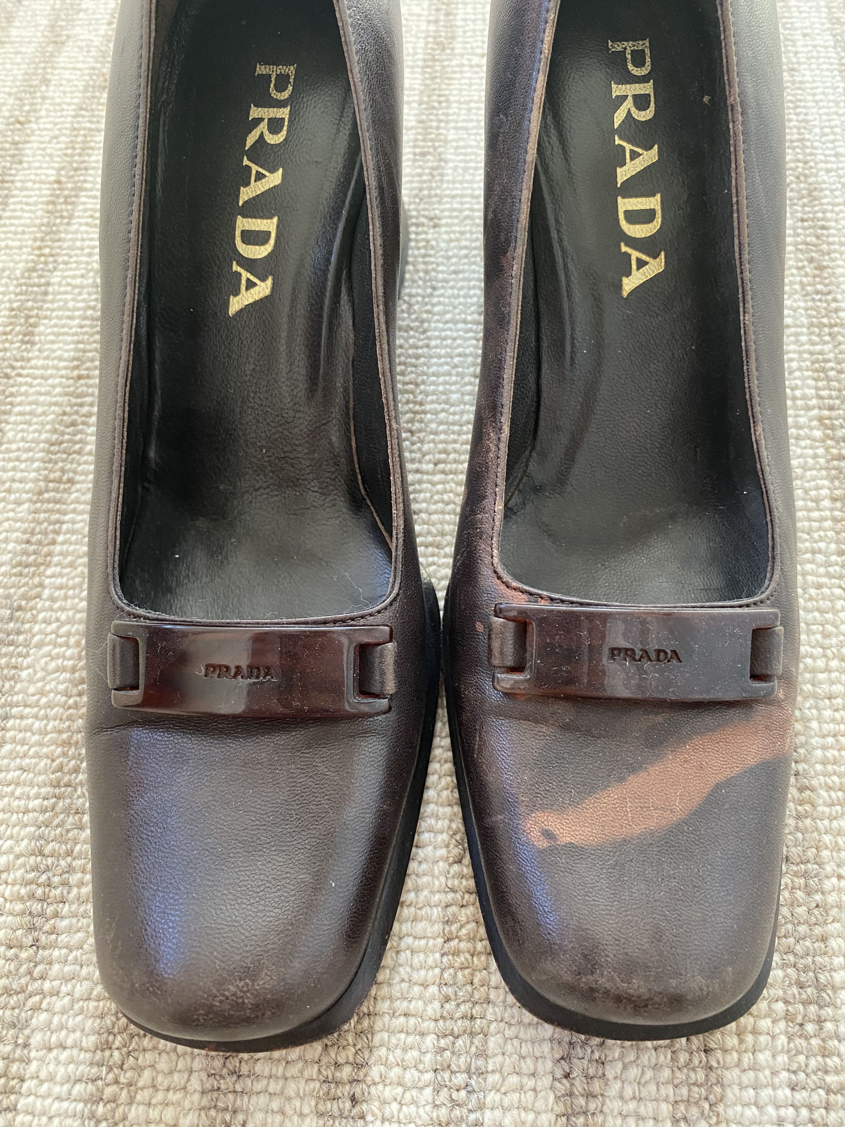 Prada Vintage Prada heels Size US 4.5 / IT 34.5 - 2 Thumbnail
