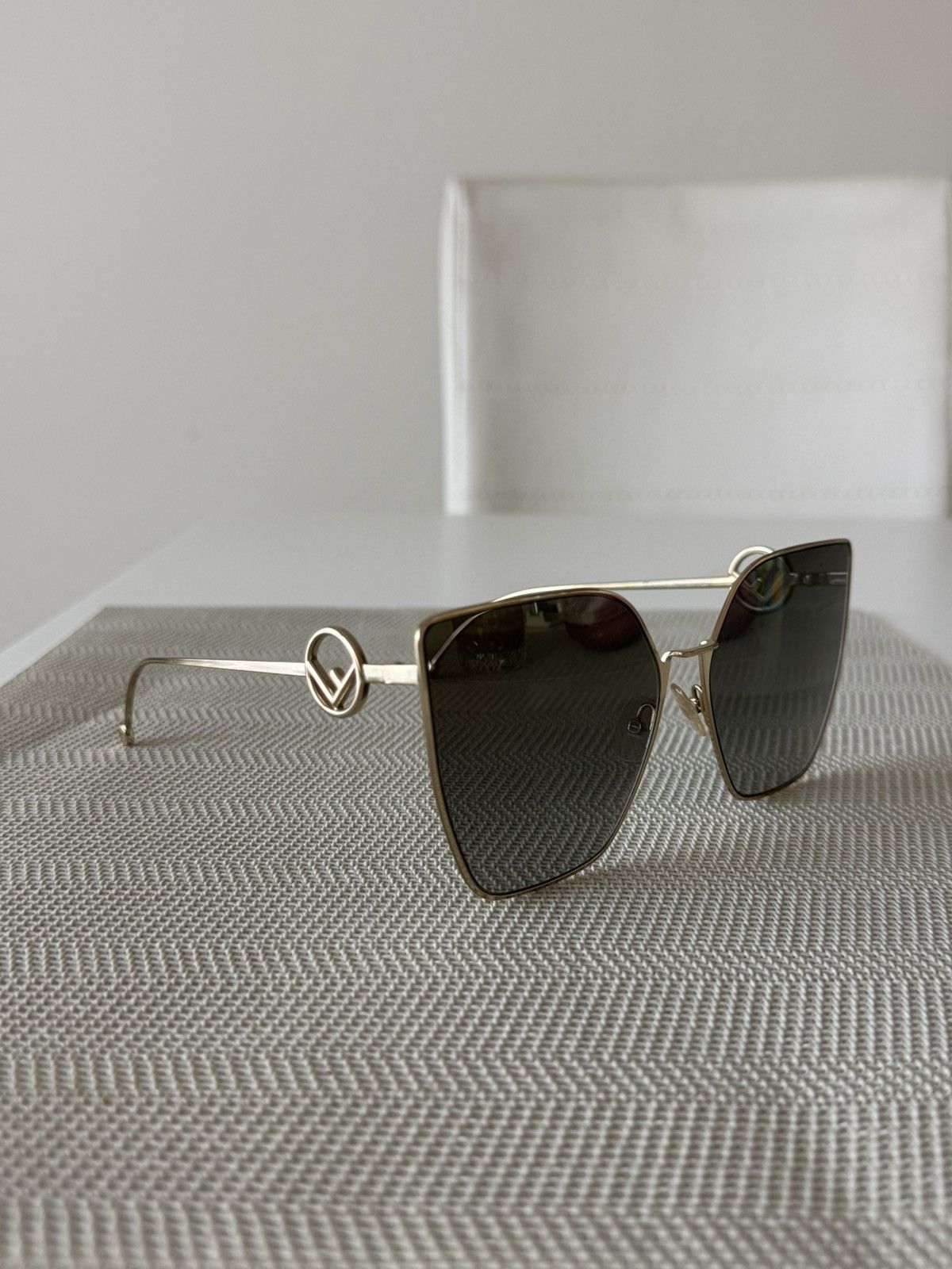 Fendi Metal F is Fendi Sunglasses Size ONE SIZE - 1 Thumbnail