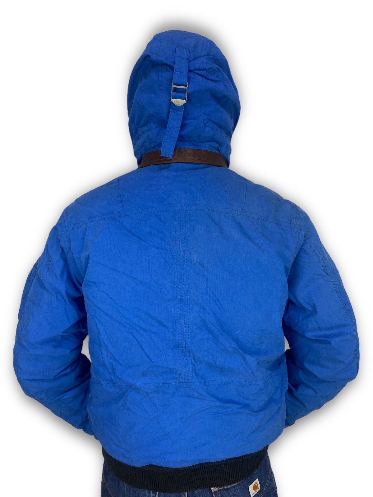 Timberland Vintage TIMBERLAND Blue Heavy Down Winter Jacket Y2k M118 Size US XL / EU 56 / 4 - 3 Thumbnail