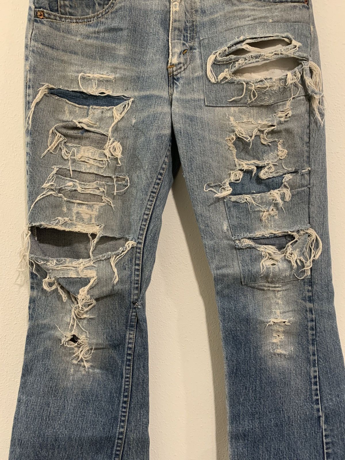 Levi's 70"s distressed flared levi orange tabs Size US 29 - 3 Thumbnail