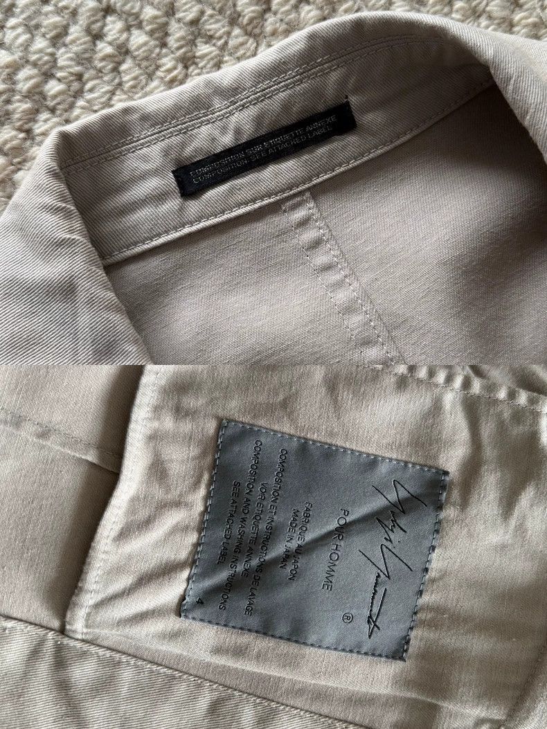 Yohji Yamamoto Yohji Yamamoto Yohji Yamamoto Pour Homme Spring Windbreake Size US L / EU 52-54 / 3 - 8 Thumbnail