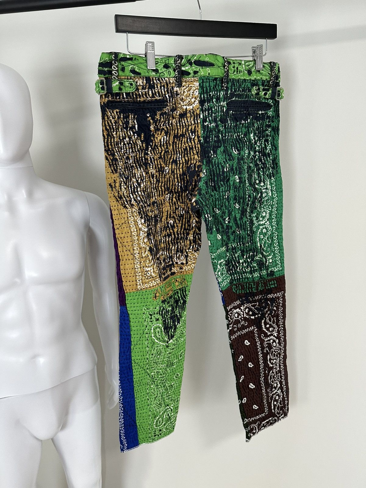 Louis Vuitton Louis Vuitton x Kaptial “Paisley Pants” Size US 32 / EU 48 - 11 Thumbnail
