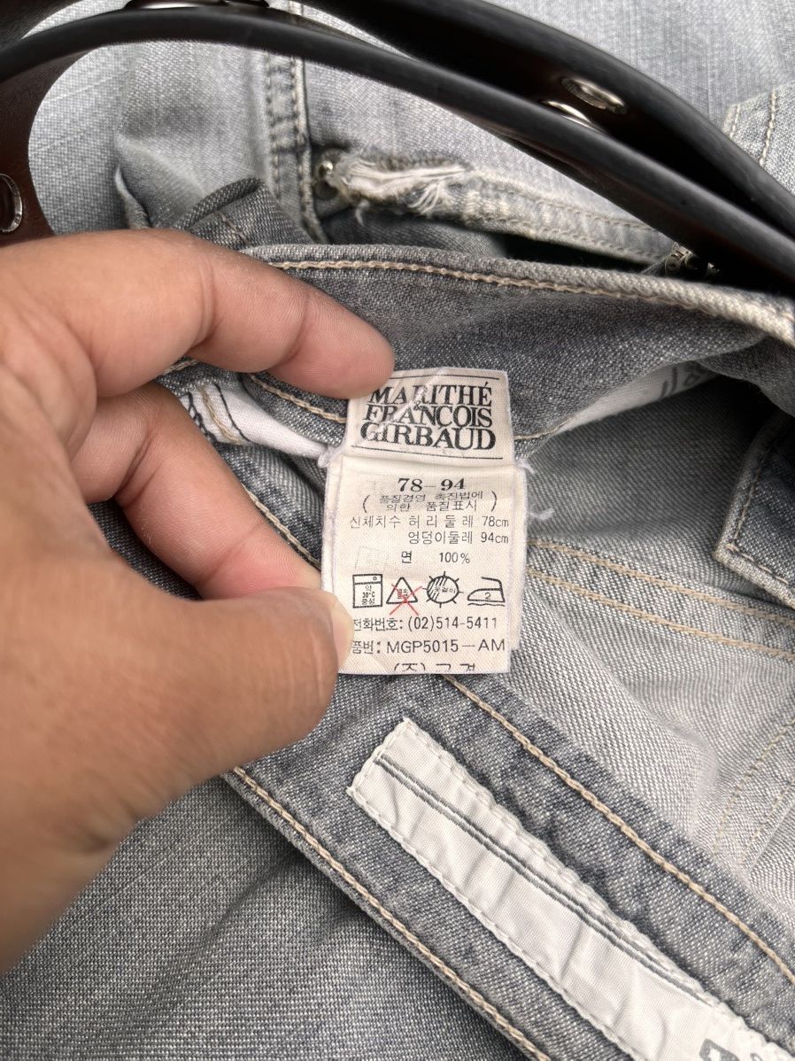 Marithe + Francois Girbaud Washed Marithe Francois Girbaud Pants Size US 28 / EU 44 - 14 Thumbnail