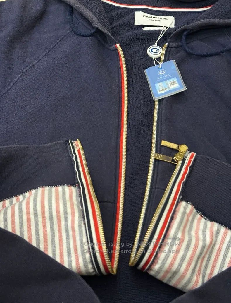 Thom Browne Thom Browne Solid color zippered jacket Size US M / EU 48-50 / 2 - 6 Thumbnail