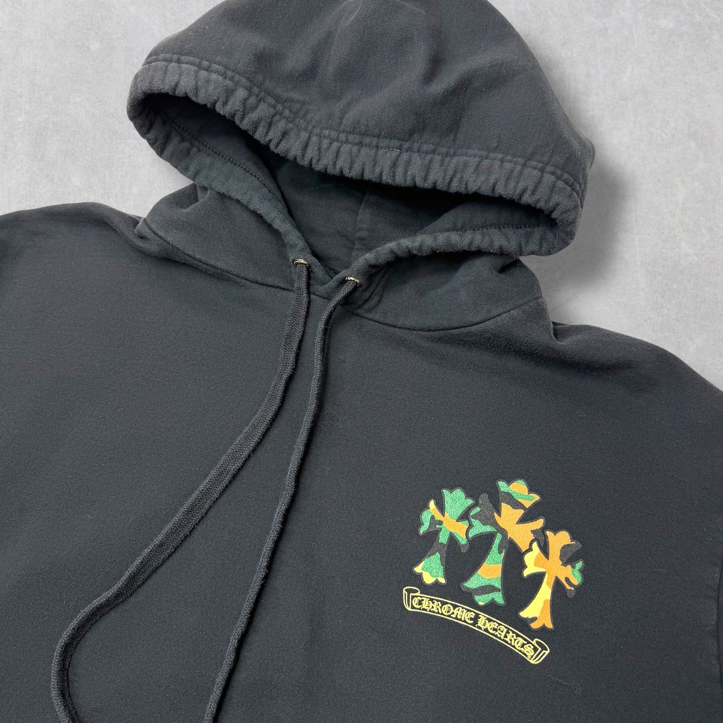 Chrome Hearts Chrome Hearts Black Camo Horseshoe Hoodie M Size US M / EU 48-50 / 2 - 4 Thumbnail