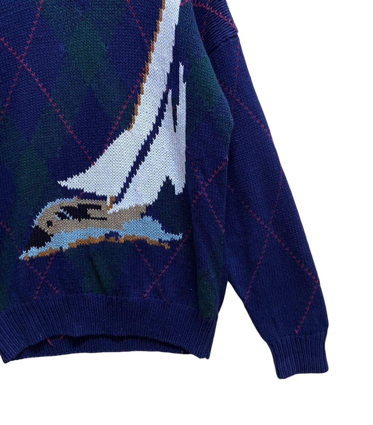 Vintage Vintage Brand Outrigger Yacht Knitwear 1990s Size US L / EU 52-54 / 3 - 4 Thumbnail
