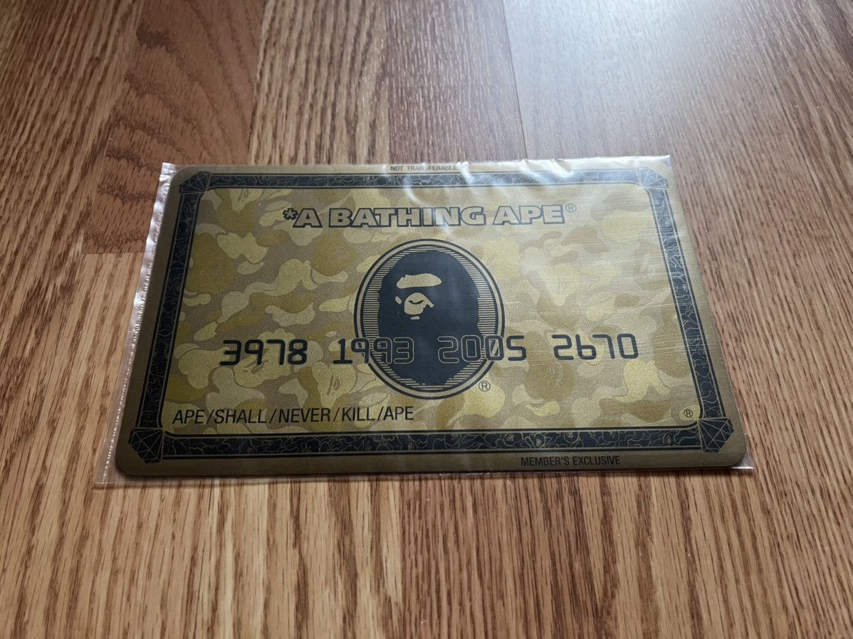 Bape Bape Members Exclusive Mouse Pad- NEW Size ONE SIZE - 1 Preview