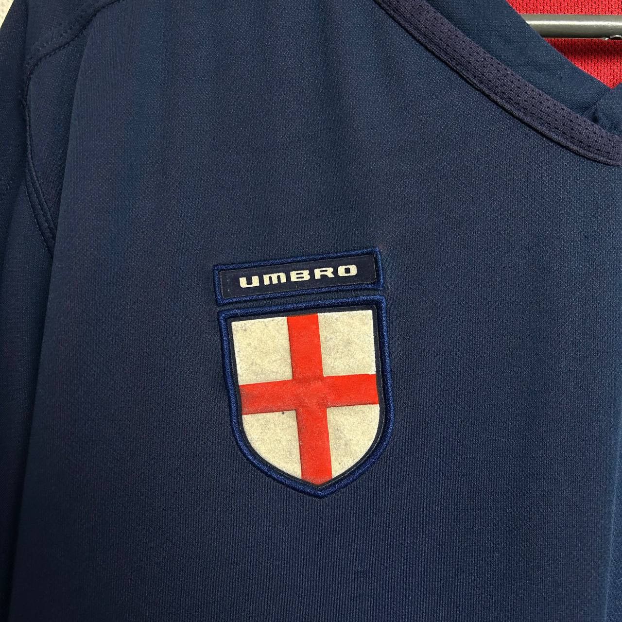 Umbro Vintage Umbro England 2004 Two Sided rare soccer jersey Size US M / EU 48-50 / 2 - 11 Thumbnail