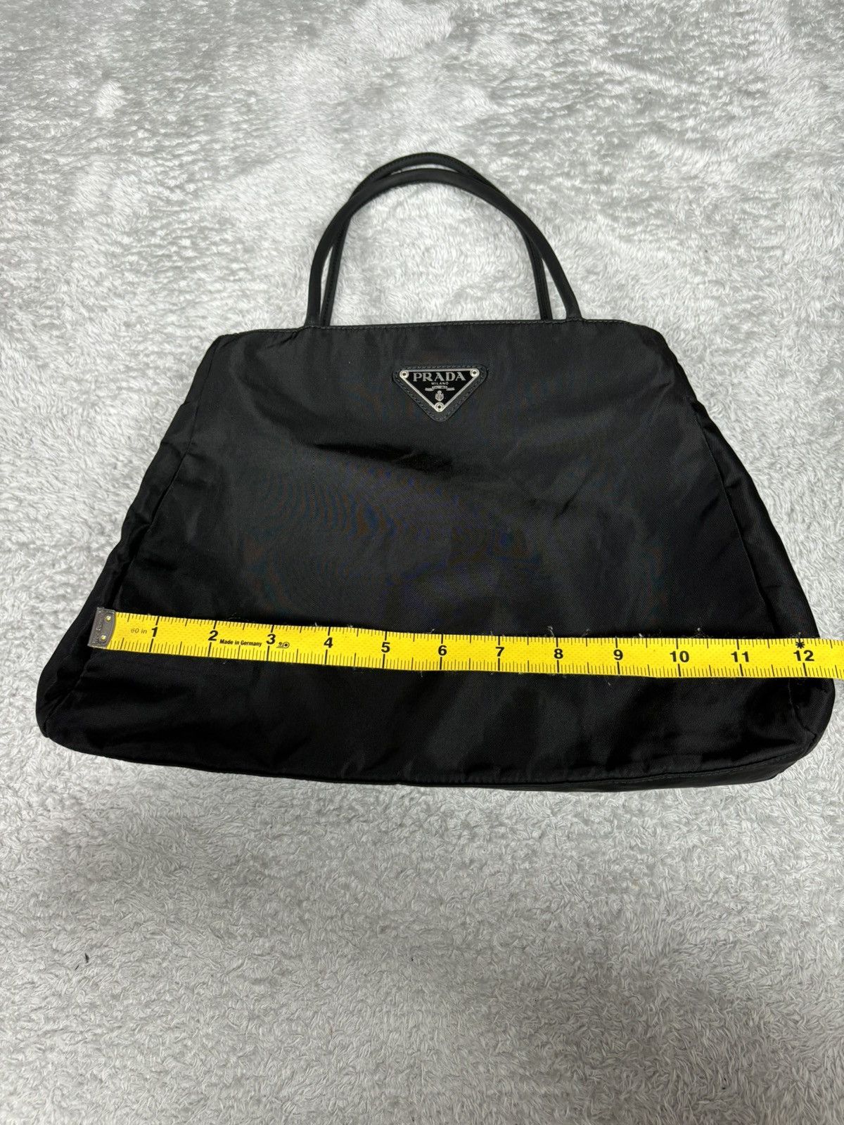 Prada Prada Black Nylon Tote Bag Size ONE SIZE - 11 Thumbnail
