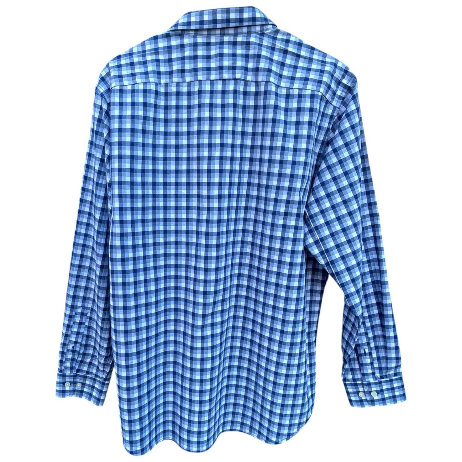 Banana Republic Banana Republic Men’s L Button Down Shirt Blue Soft-Wash Size US L / EU 52-54 / 3 - 5 Thumbnail