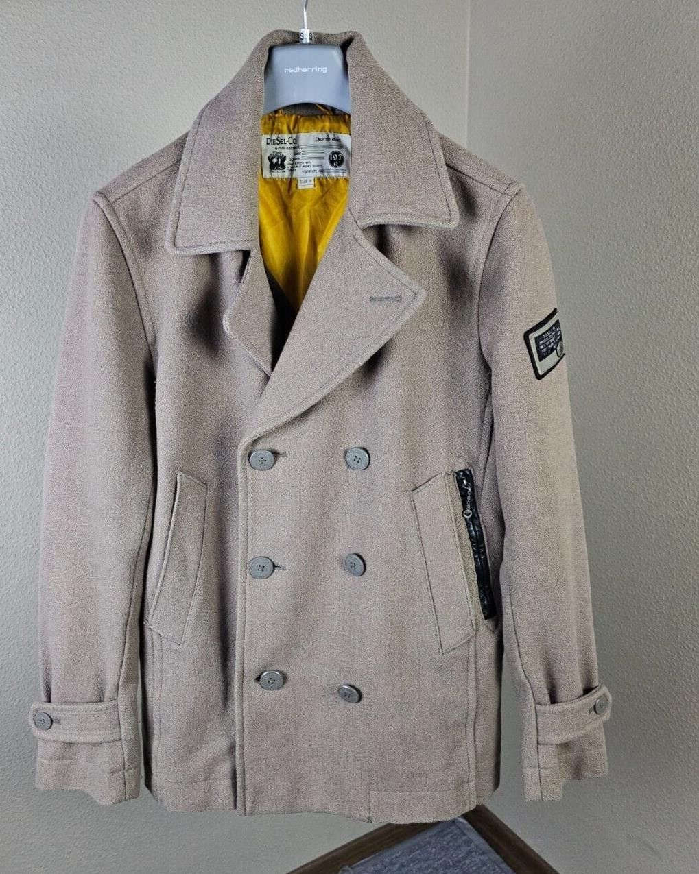 Diesel Diesel Only The Brave Trim Peacoat Size M Brown Size US M / EU 48-50 / 2 - 1 Thumbnail