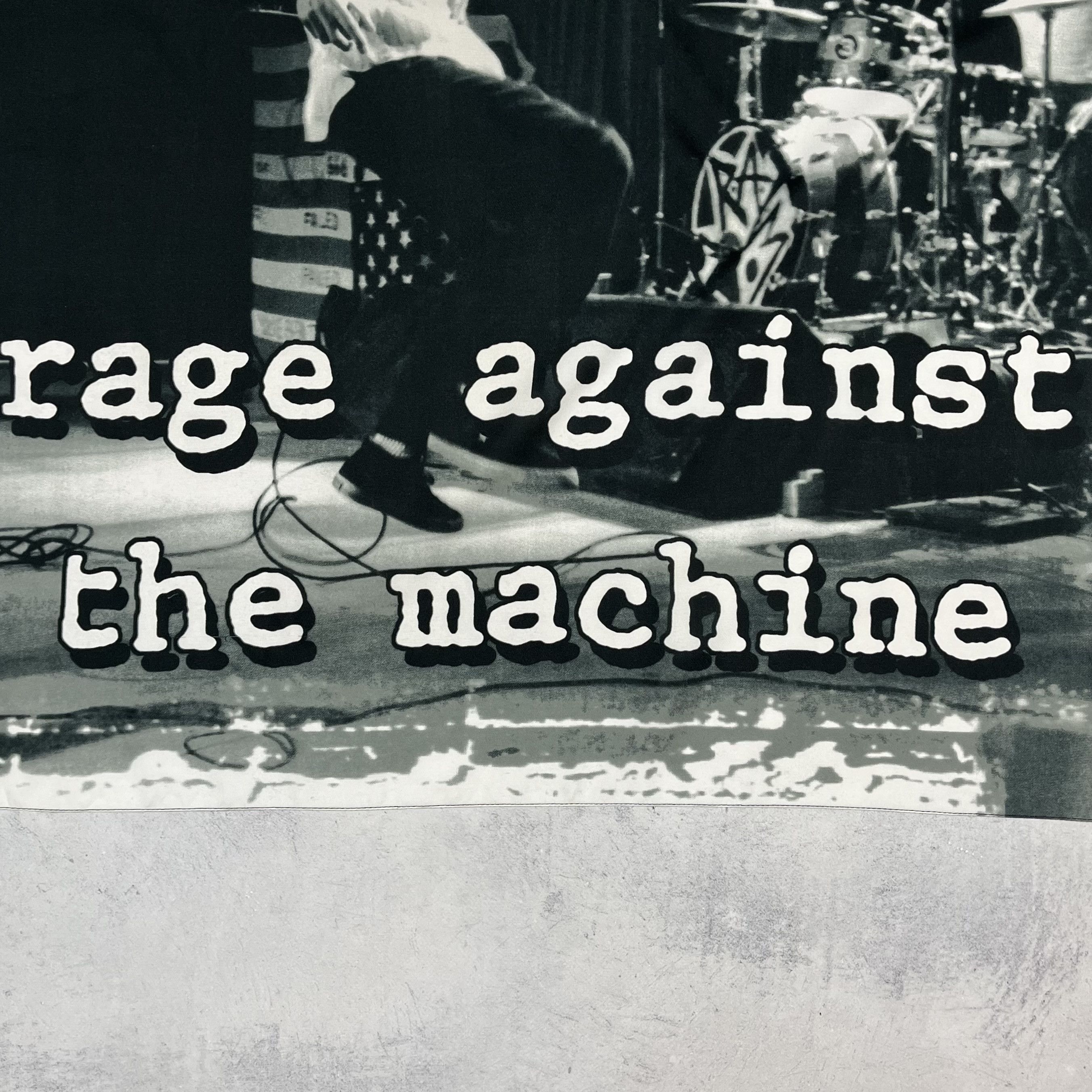 Band Tees Vintage Rage Against The Machine RATM Poster Tapestry 2001 Size ONE SIZE - 4 Thumbnail