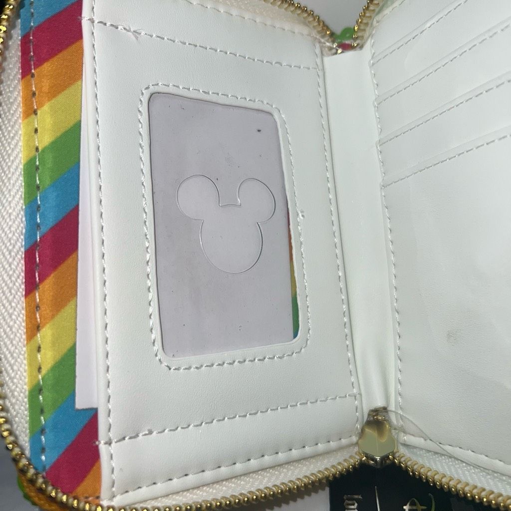 Disney Disney X Loungefly Rainbow Sequined Zip Around Snap Wallet Size ONE SIZE - 7 Thumbnail