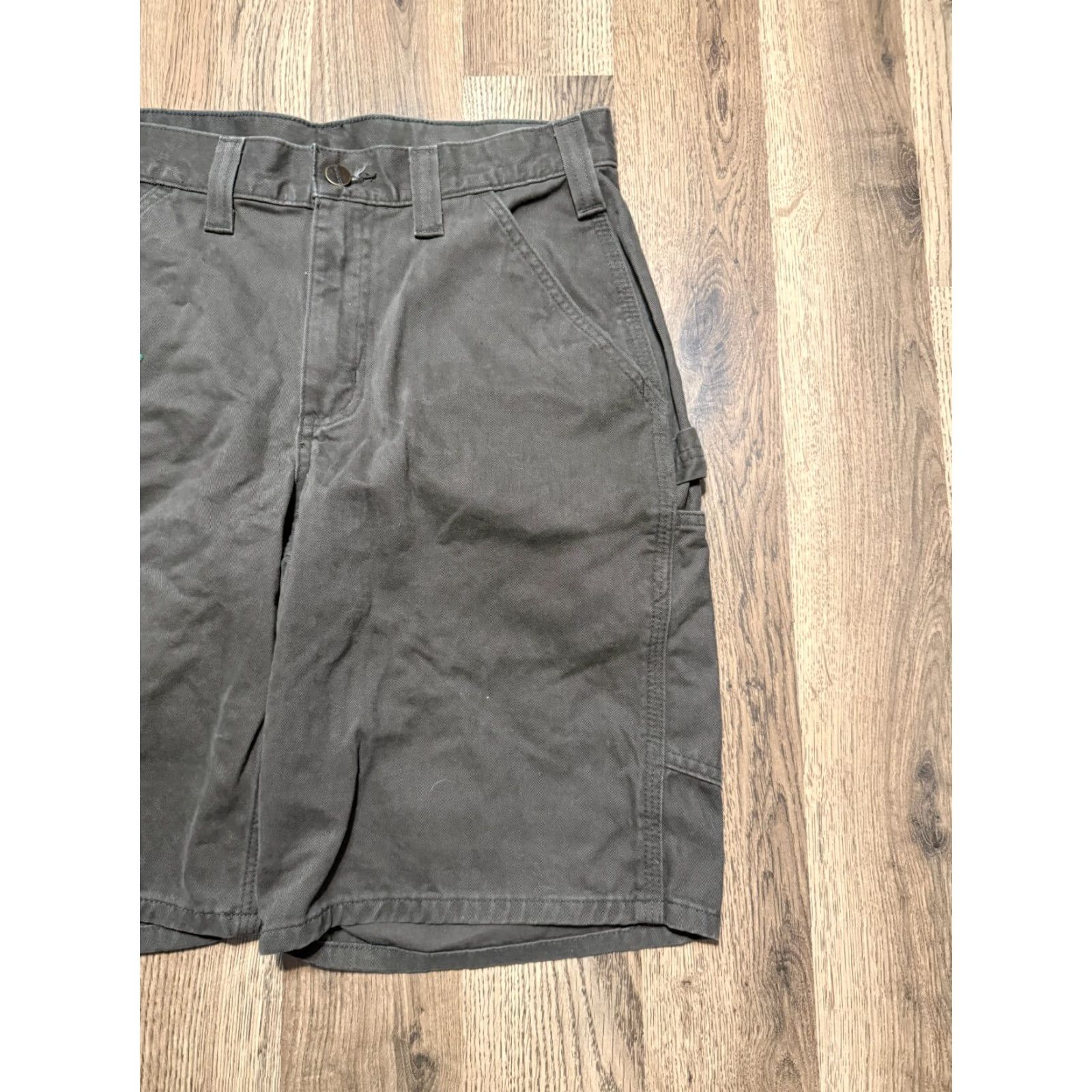 Carhartt Carhartt Shorts Men's 30 Brown Cargo Shorts Outdoor Hiking Pockets Casual Workwear Vintage? No Size US 30 / EU 46 - 4 Thumbnail