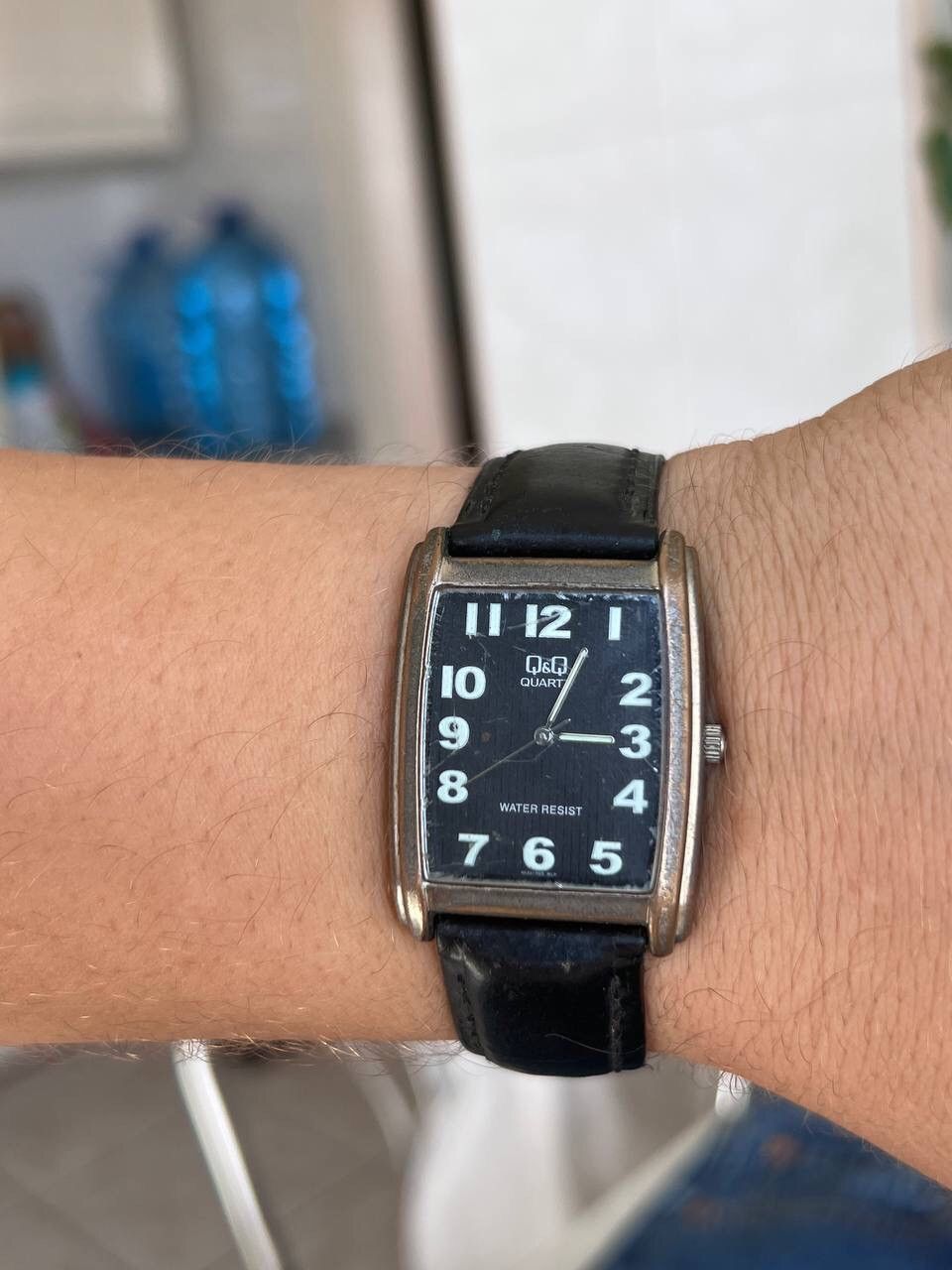 Japanese Brand × Vintage Vintage Japanese style futuristic Watch Q&Q y2k tank watch Size ONE SIZE - 4 Thumbnail