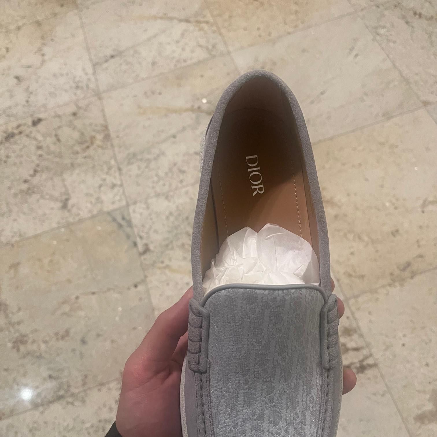 Dior o1rshd1 Grainville Loafer in Grey Size US 7.5 / EU 40-41 - 5 Thumbnail