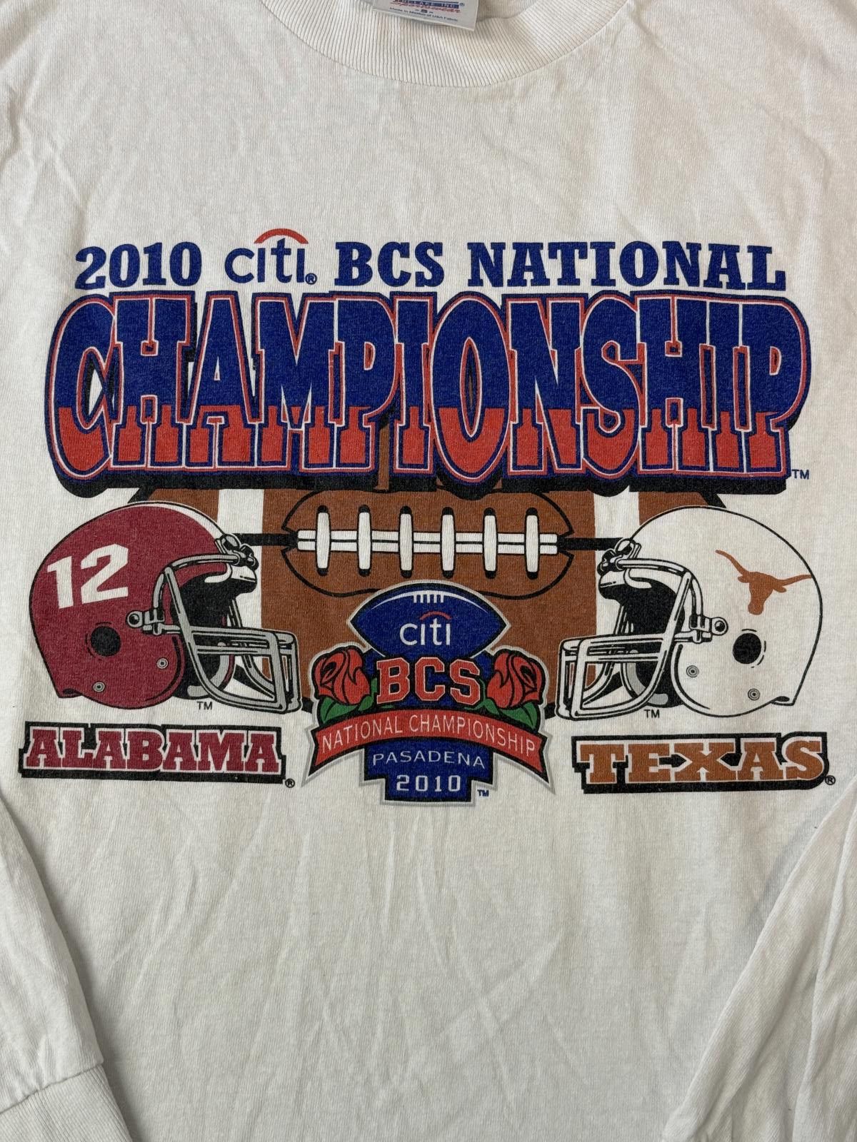 Designer BCS National Championship 2010 LS T-shirt Alabama vs Texas Size US S / EU 44-46 / 1 - 3 Thumbnail