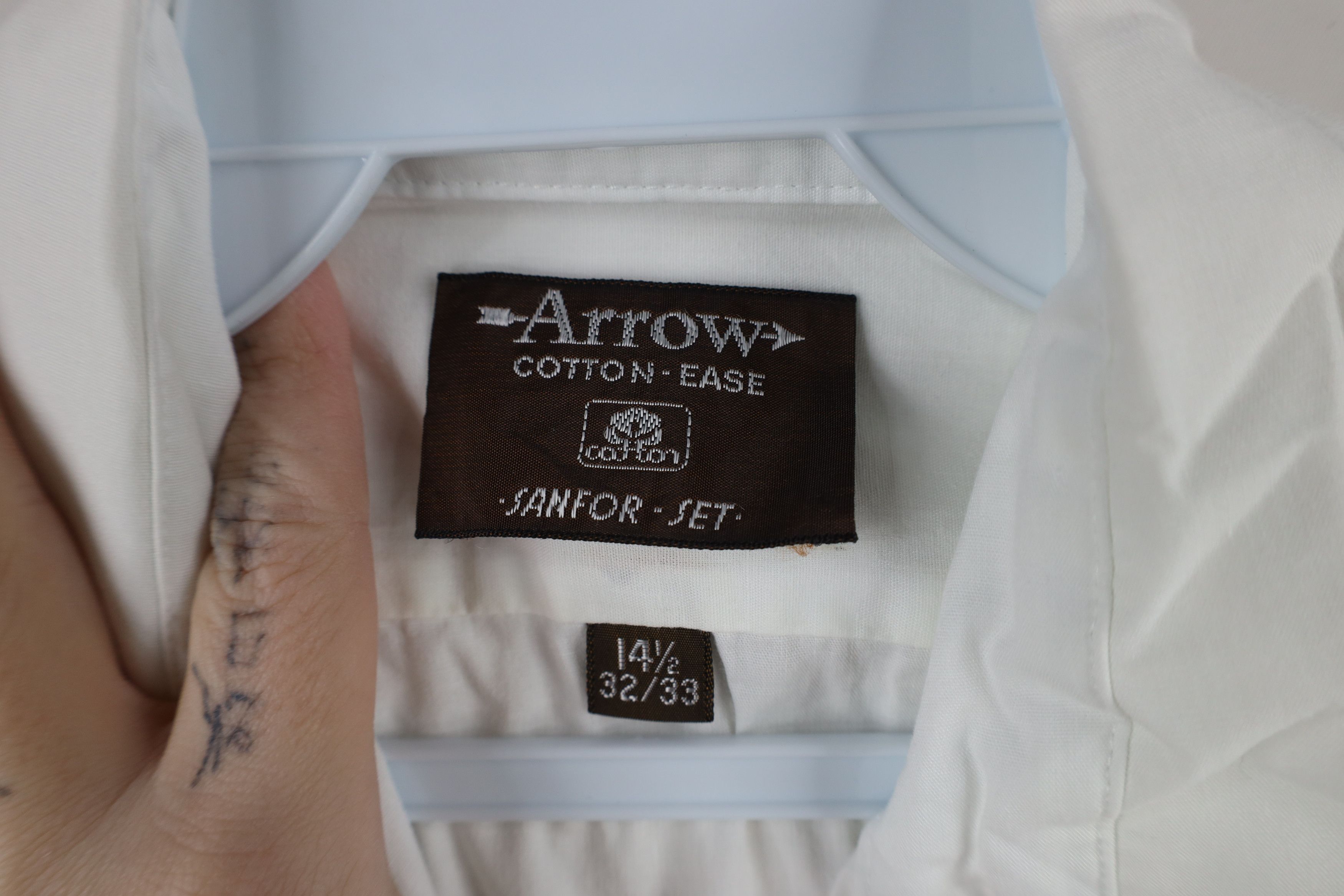 Vintage Vintage 70s Streetwear Sanforized Collared Button Shirt Size US S / EU 44-46 / 1 - 7 Thumbnail