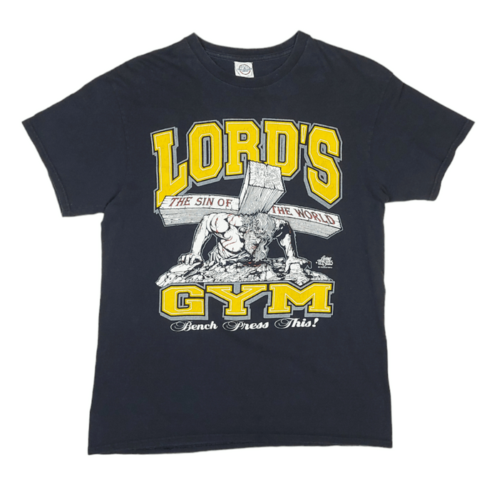 Vintage Vintage Lords Gym His Pain Your Gain Living Epistles T-Shirt ...