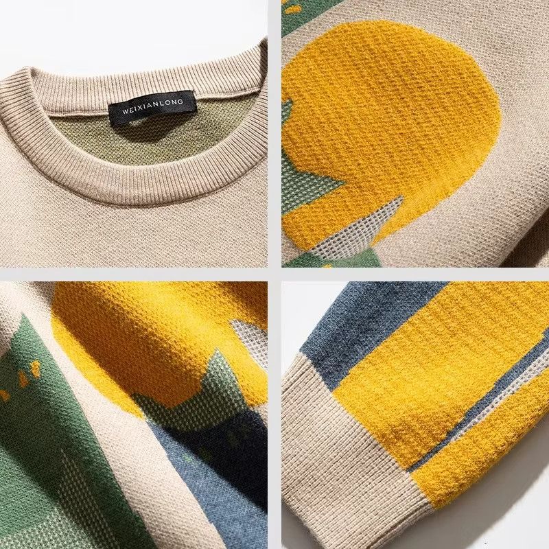 Japanese Brand × Vintage Retro Cartoon Full Cat Fluffy Knitwear Sweater Casual Loose Size US M / EU 48-50 / 2 - 3 Thumbnail
