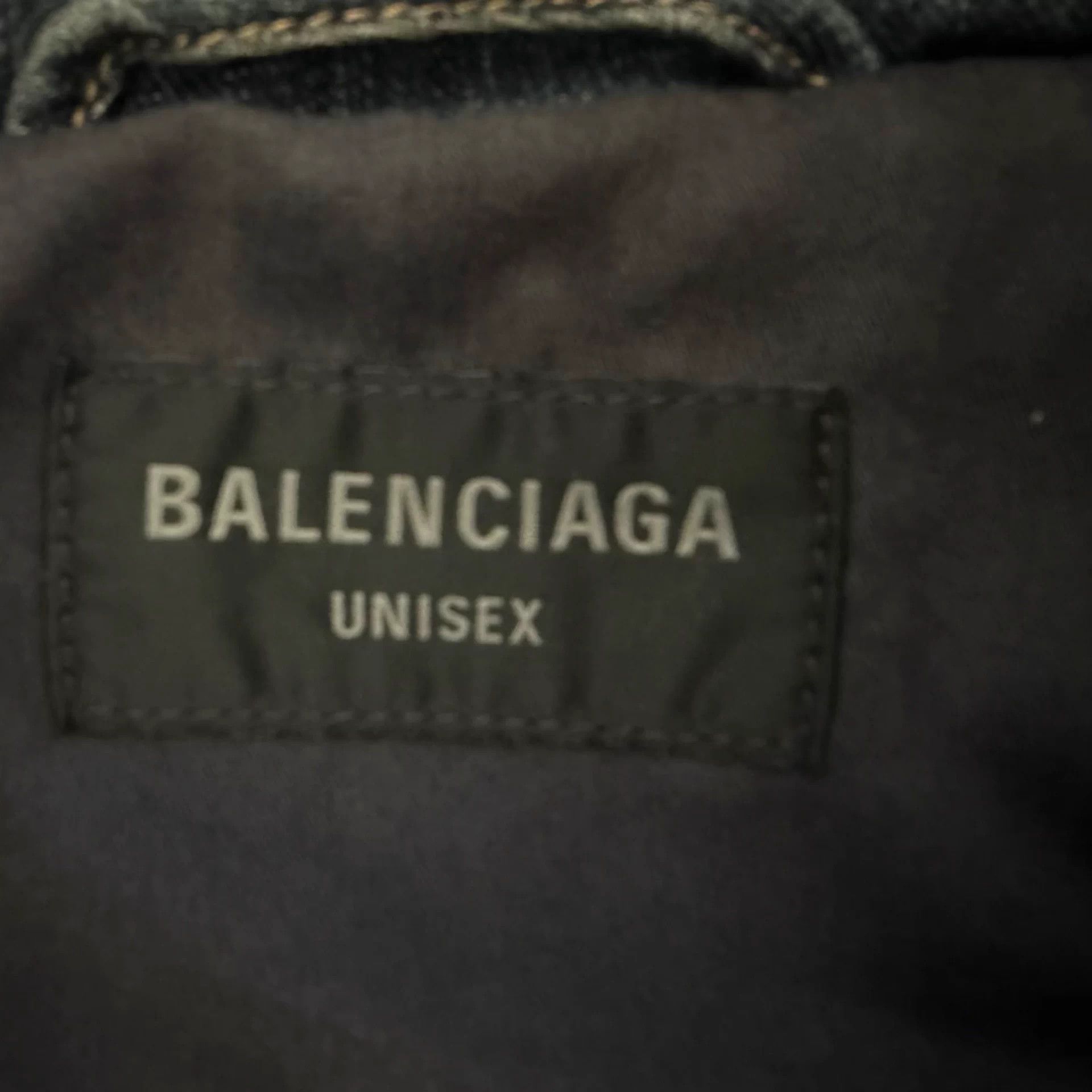 Balenciaga Balenciaga Bamboo Vintage Wash Double-Pocket Denim Parka Size US L / EU 52-54 / 3 - 3 Thumbnail