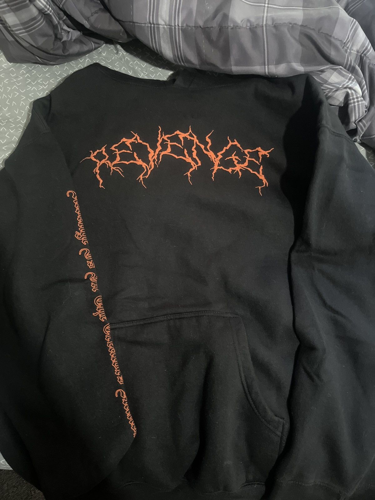 Revenge Revenge orange lightning hoodie Size US XL / EU 56 / 4 - 1 Thumbnail
