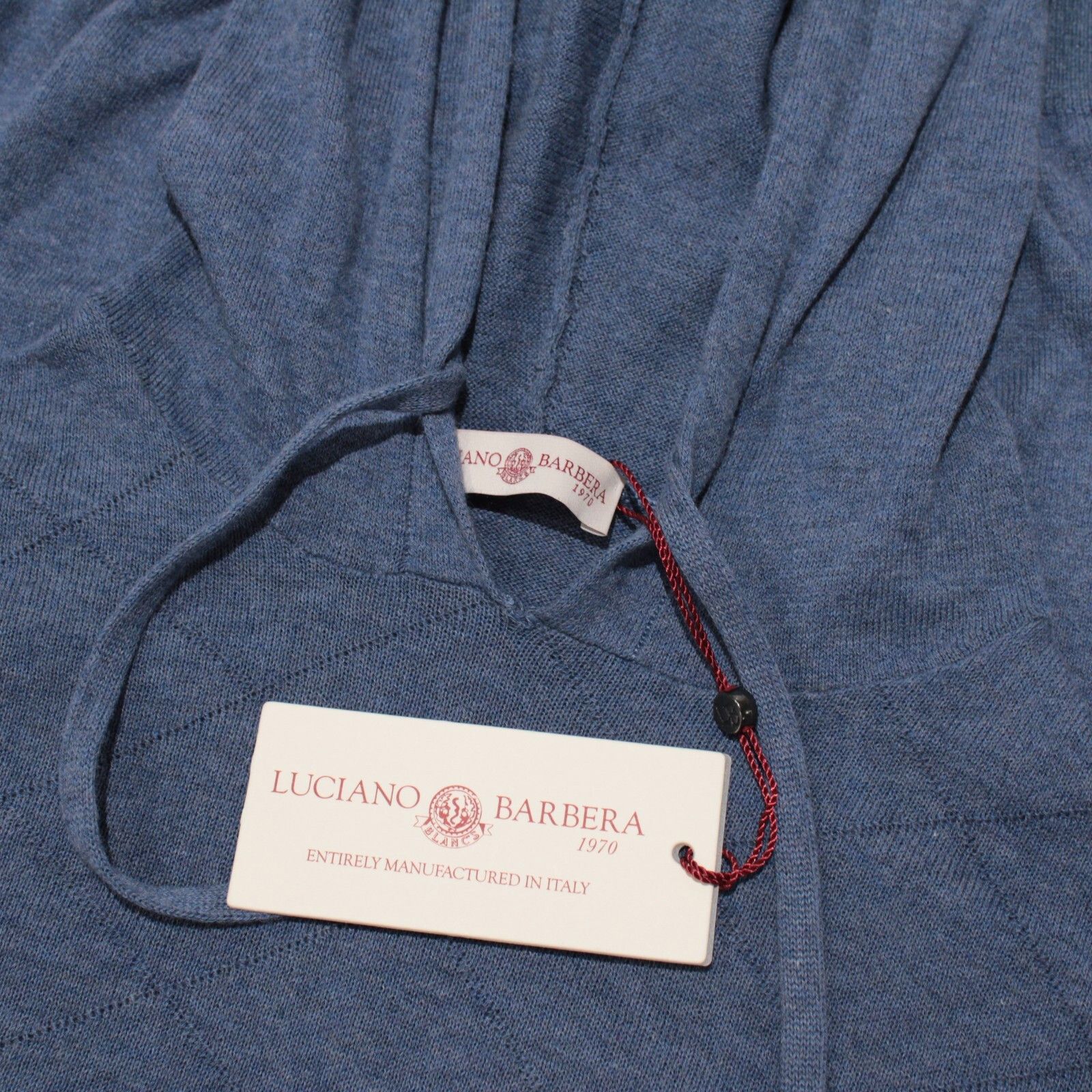 Luciano Barbera Luciano Barbera Sweater Size US M in Blue Size US M / EU 48-50 / 2 - 1 Thumbnail