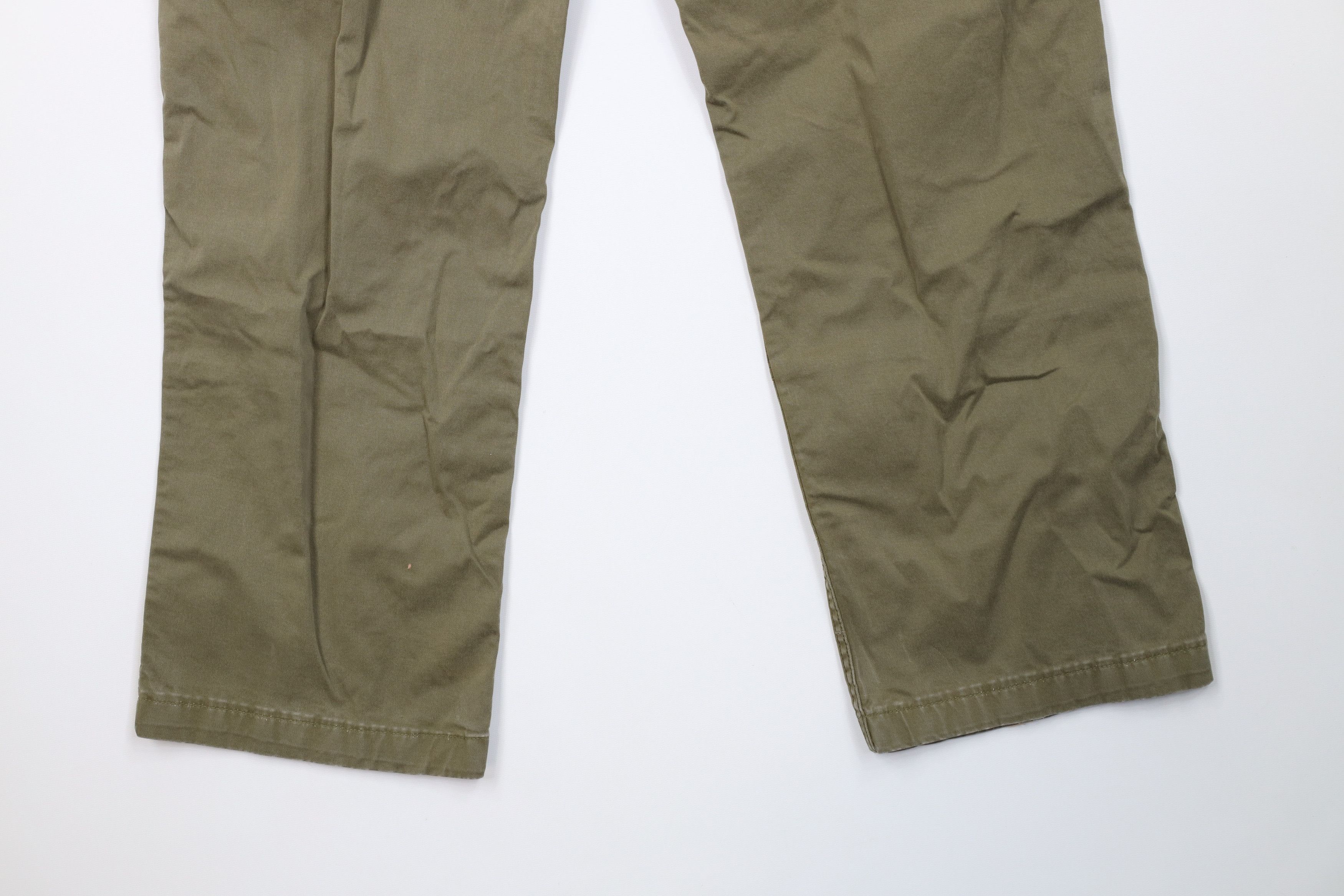 Lands' End Vintage Lands End Relaxed Wide Leg Cargo Pants Green Size US 38 / EU 54 - 13 Thumbnail