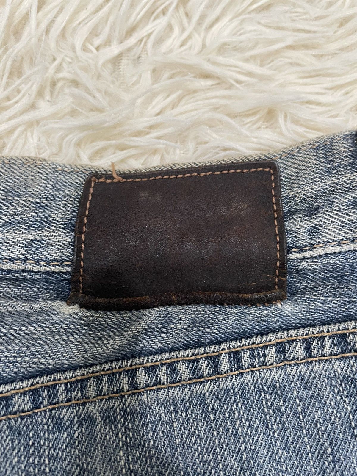 Edwin Final Drop‼️Distressed Vintage Edwin 505 Selvedge Denim Size US 32 / EU 48 - 18 Thumbnail
