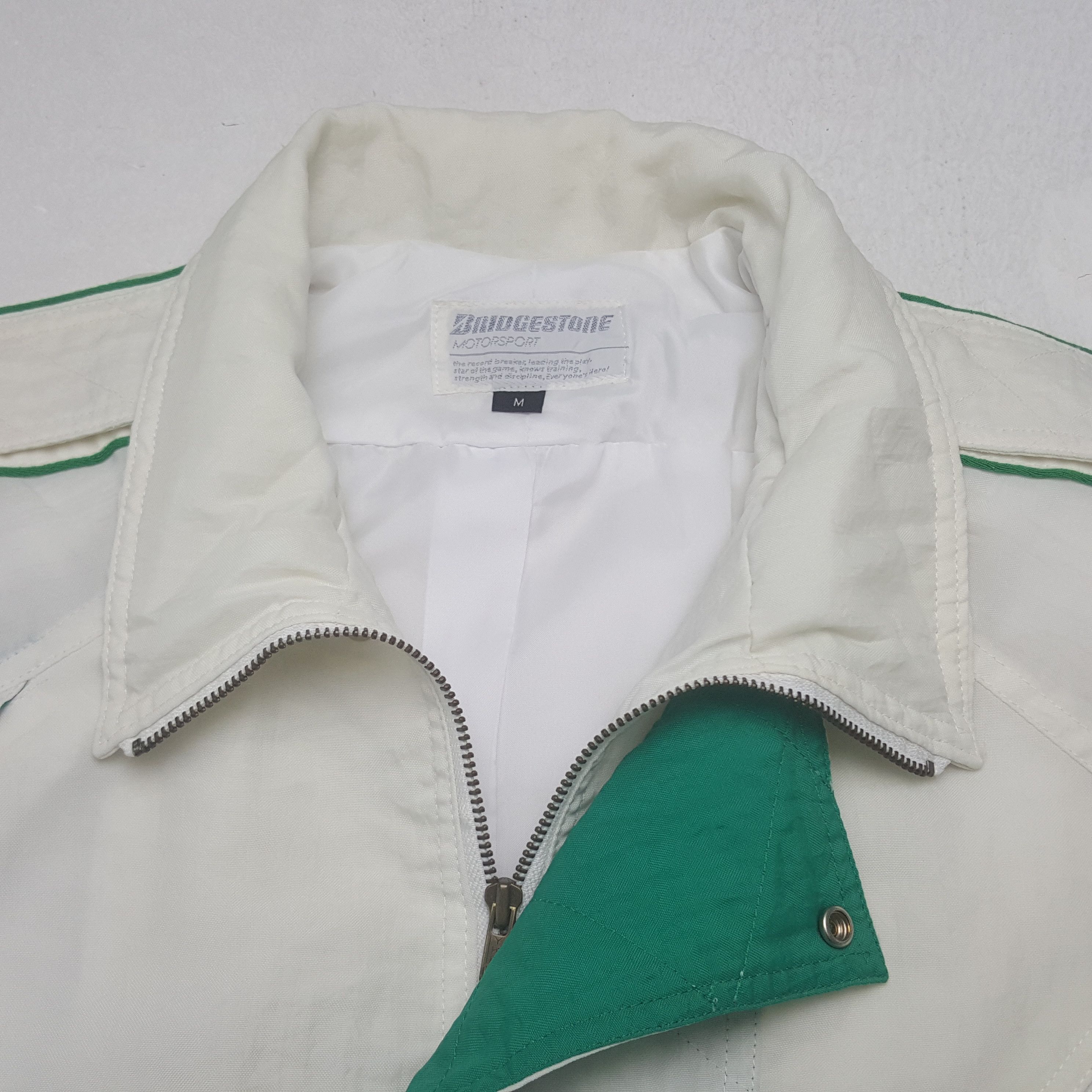 Honda Vintage Bridgestone Mugen Honda Racing Custom Jacket C300N14 Size US L / EU 52-54 / 3 - 5 Thumbnail