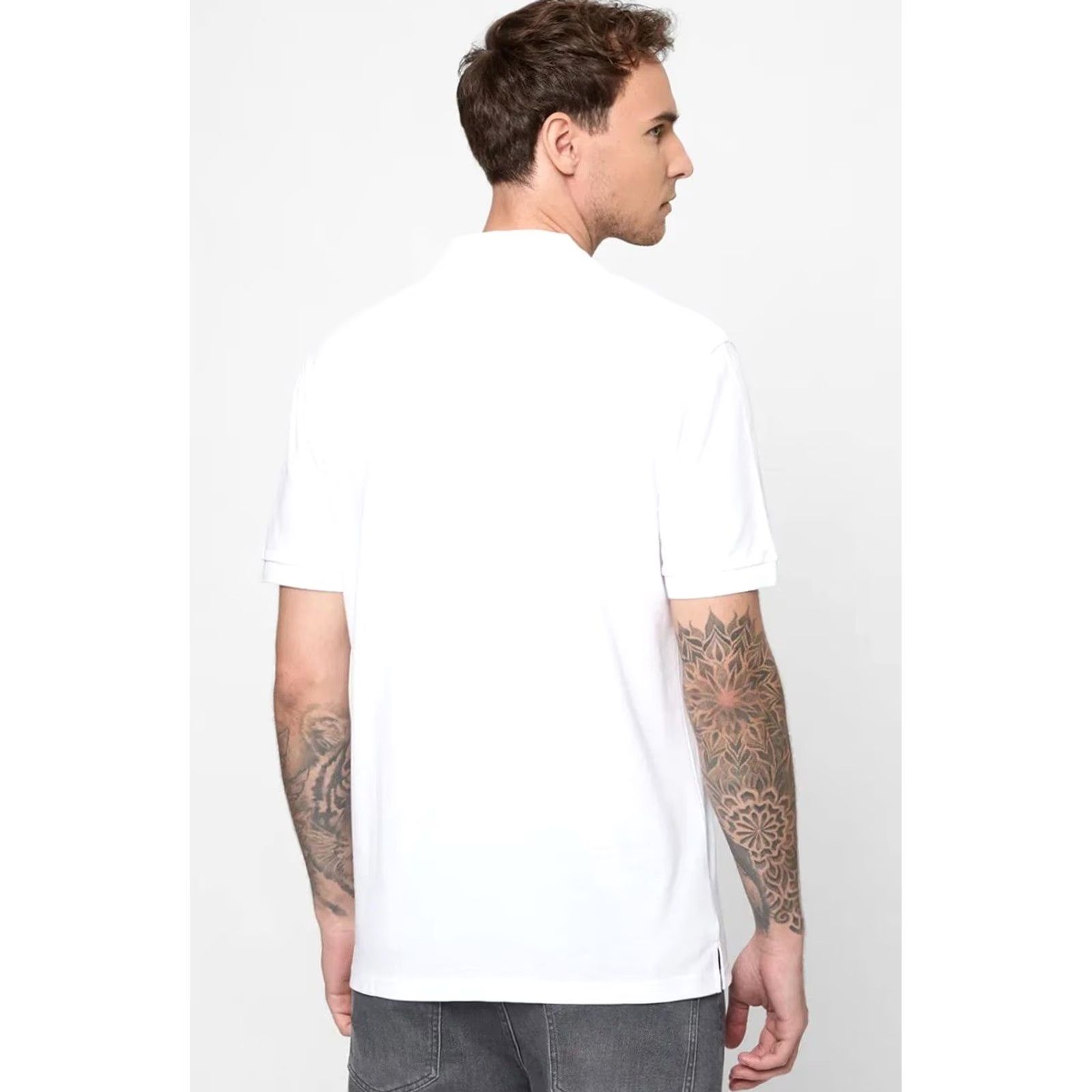 Hugo Boss Hugo Boss Polo T-Shirt Luxury Classic White L Men Size US L / EU 52-54 / 3 - 4 Thumbnail