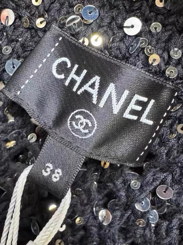 Chanel Chanel Long-sleeved cardigan with sequins coat Size XS / US 0-2 / IT 36-38 - 5 Thumbnail