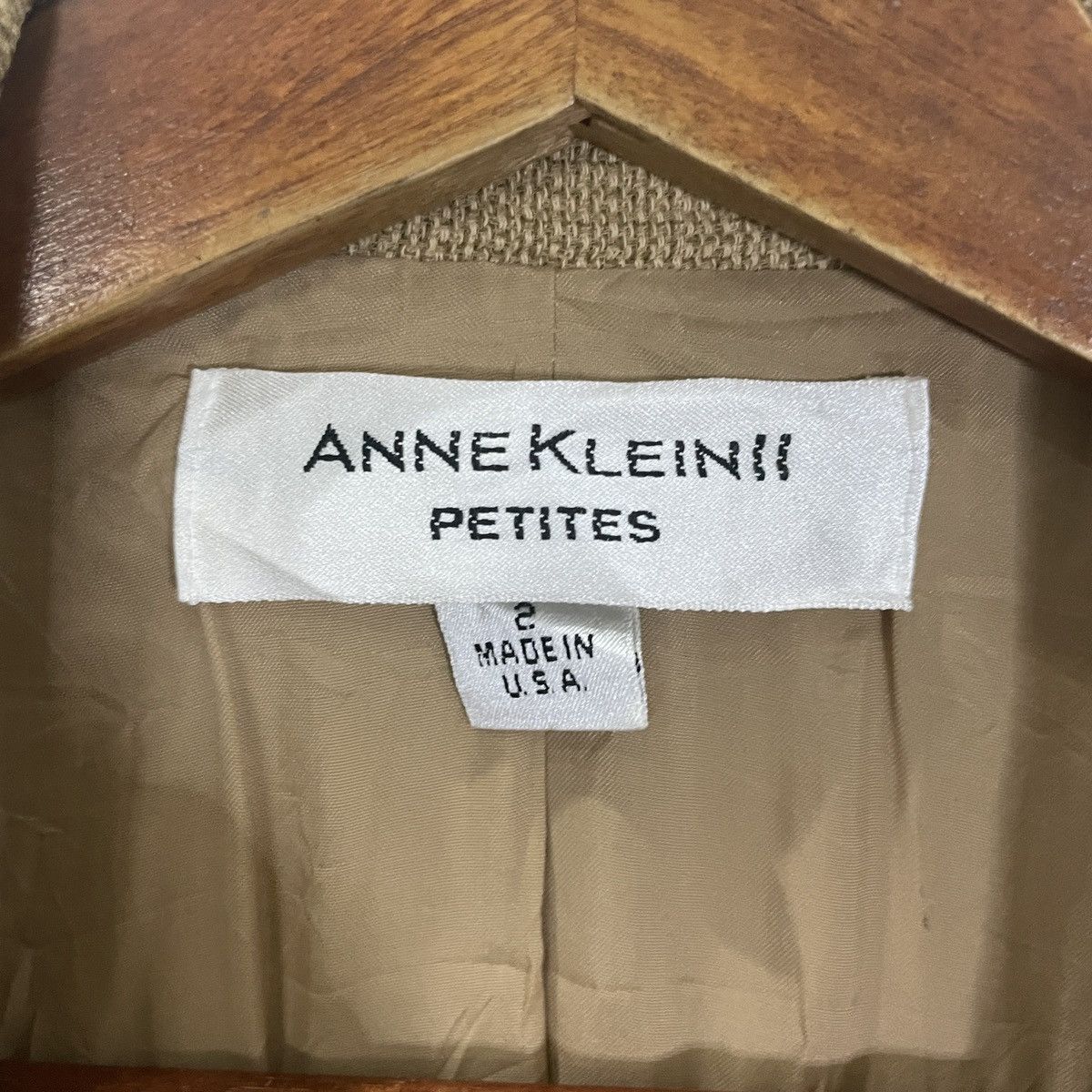 Anne Klein Vintage 90s Anne Klein 11 Petites Coat Jacket Size L / US 10 / IT 46 - 5 Thumbnail