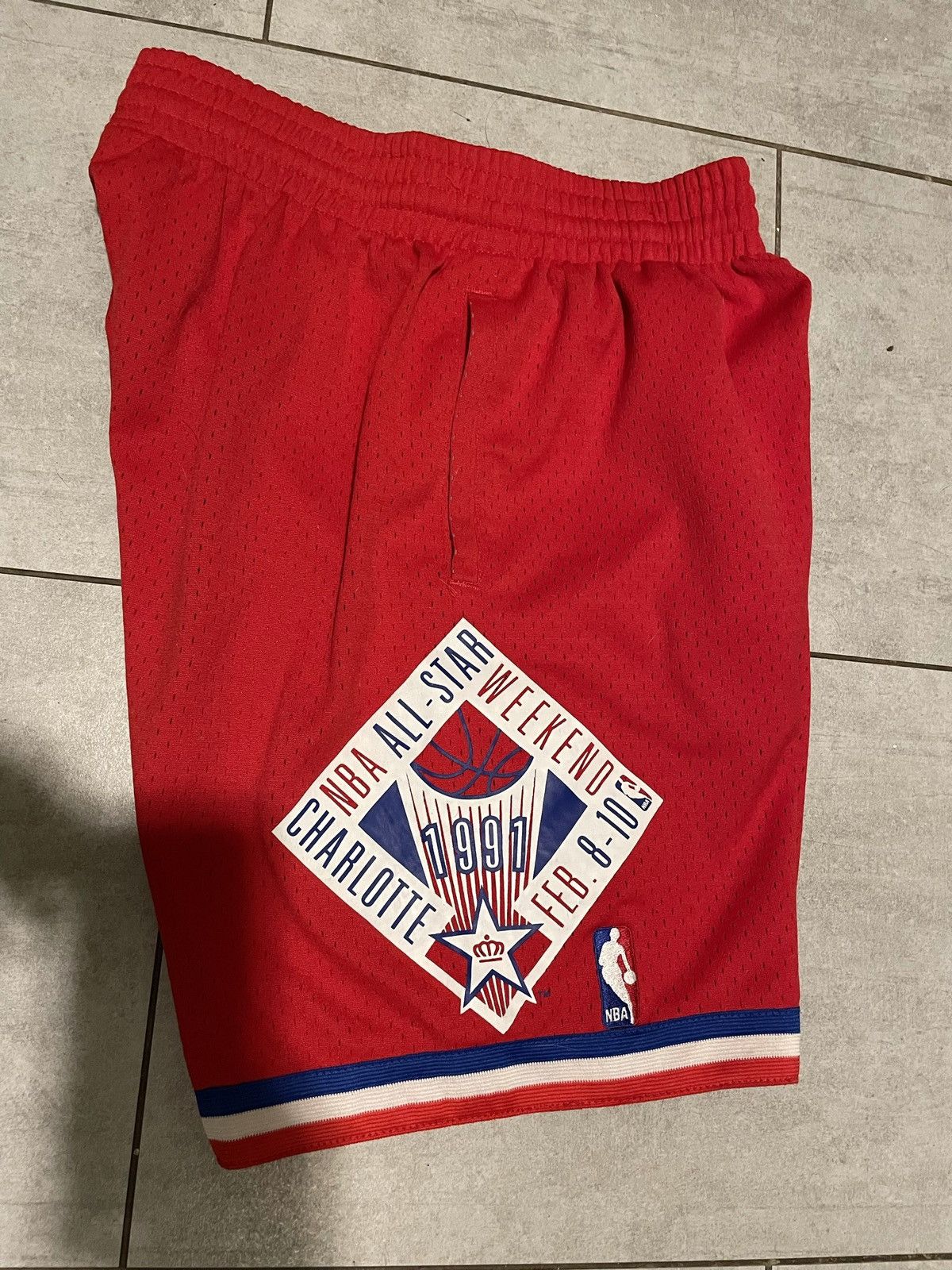 Mitchell & Ness Mitchell & Ness 1991 West All-Star swingman shorts Size US 32 / EU 48 - 2 Thumbnail
