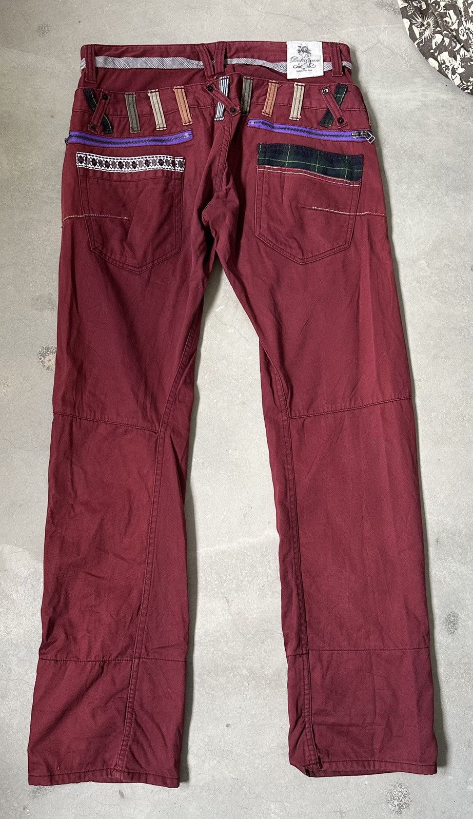 Japanese Brand DOMINATE HANDCRAFTED JEANS DOUBLE WAIST PANT Size US 36 / EU 52 - 11 Thumbnail