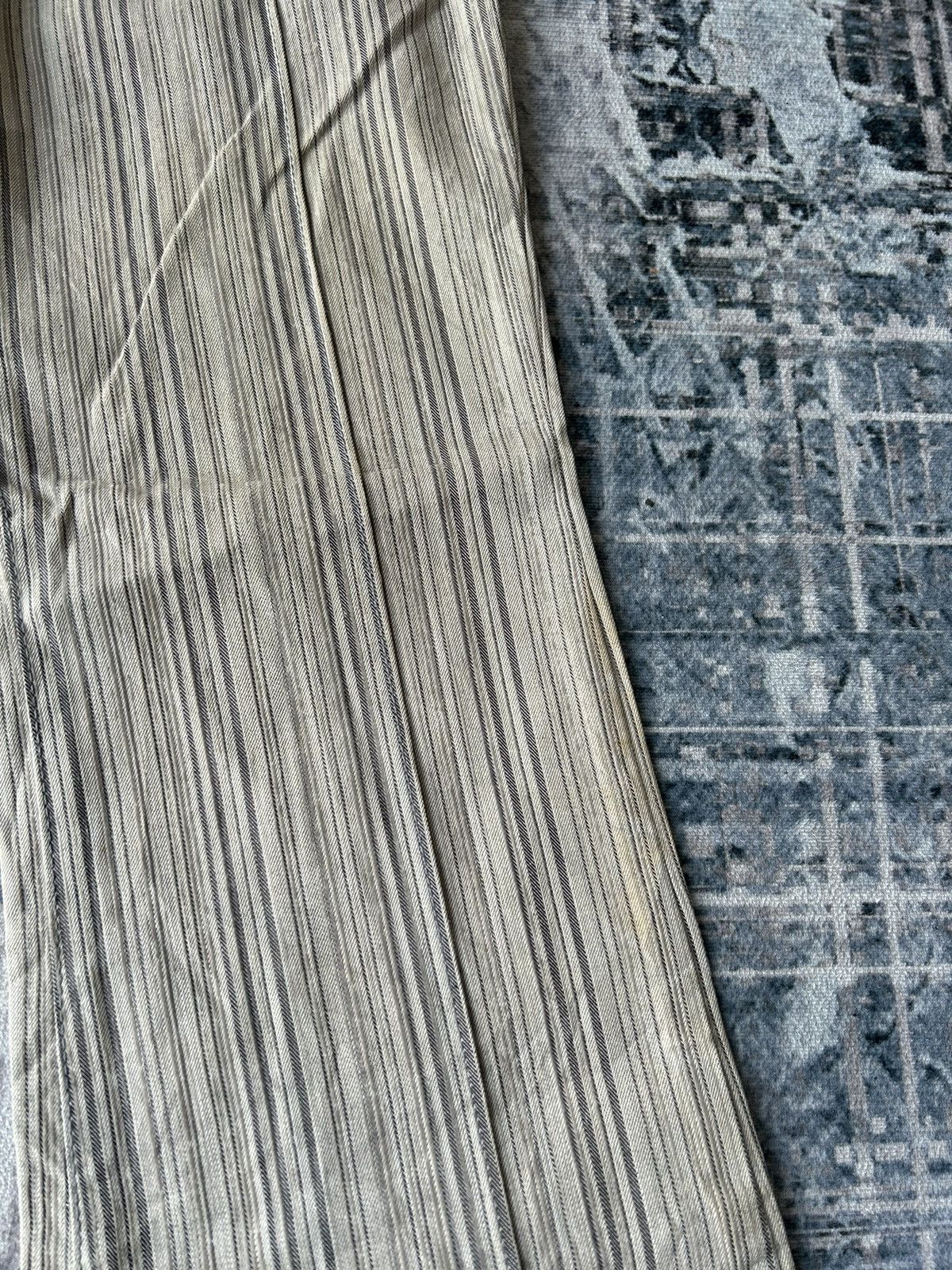 If Six Was Nine Morgan Homme Flared Stripe Pants Size US 29 - 5 Thumbnail