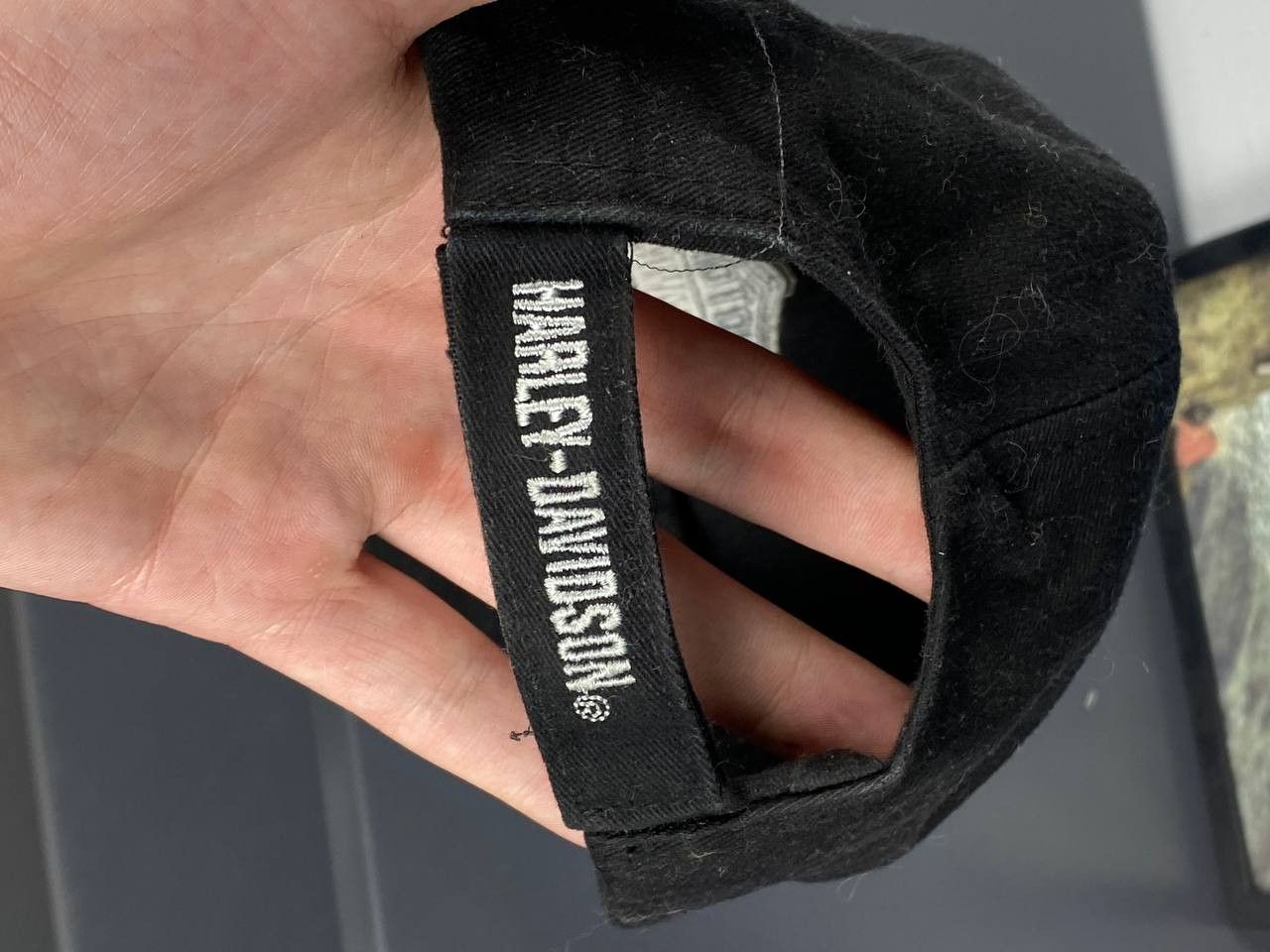 Harley Davidson × Vintage Vintage Y2K Grail Harley Davison Eagle Flash Hat Size ONE SIZE - 4 Thumbnail