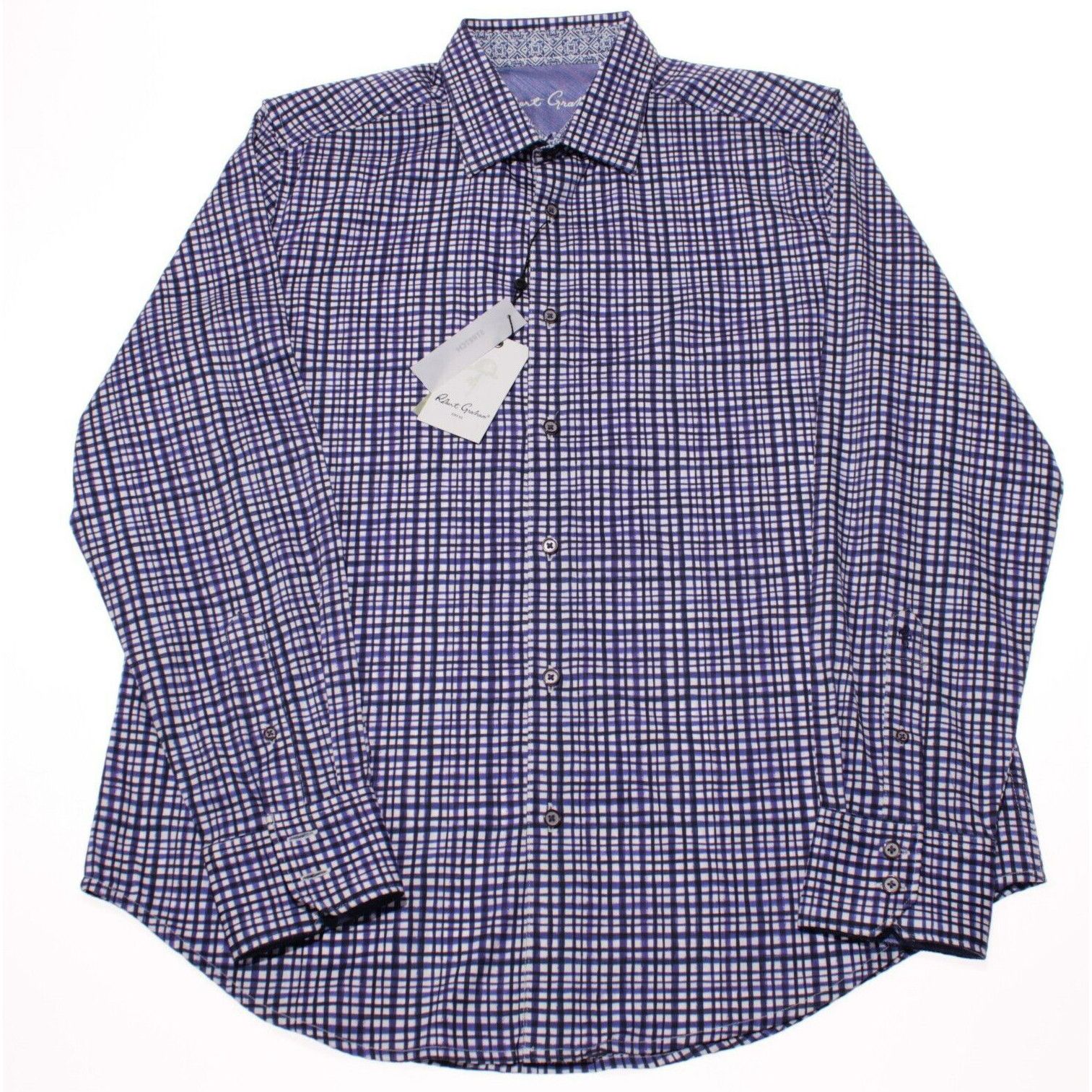 Robert Graham Robert Graham New with tags Shirt Size L US In Purple Size US L / EU 52-54 / 3 - 3 Thumbnail