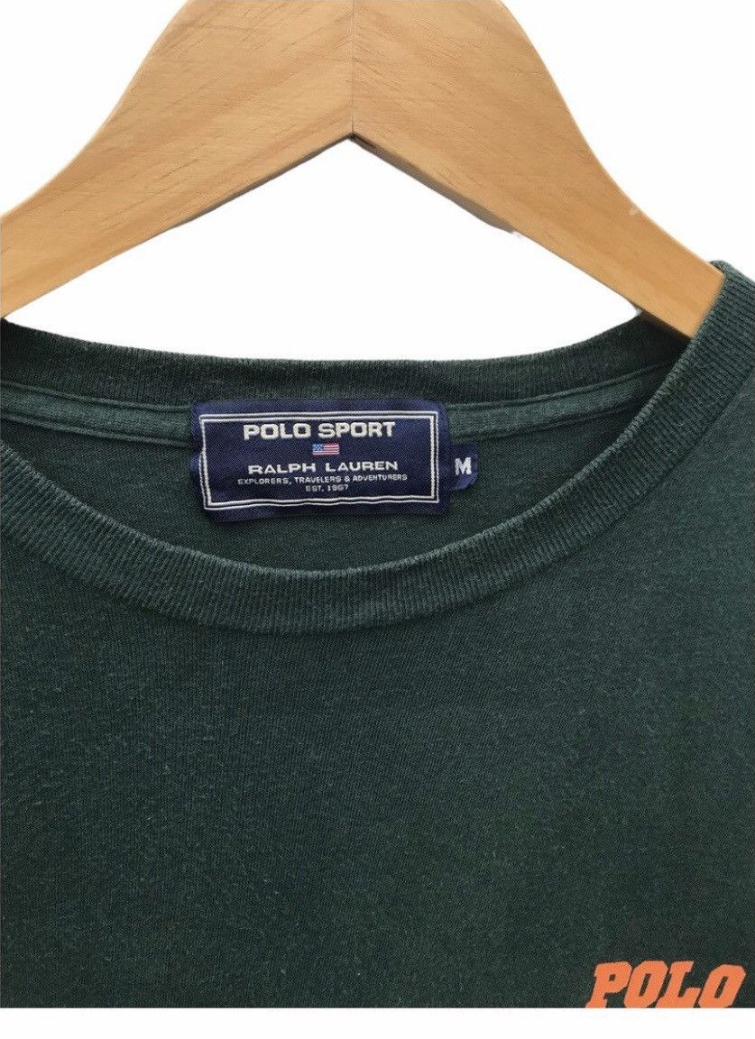 Polo Ralph Lauren Vintage Polo Sport Spellout Big P Faded Ralph Lauren Shirt Size US M / EU 48-50 / 2 - 3 Thumbnail