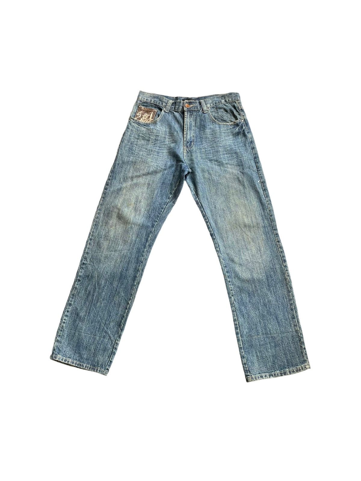 JNCO × Sean John Sean John Faded Wash Denim Size US 35 - 2 Thumbnail