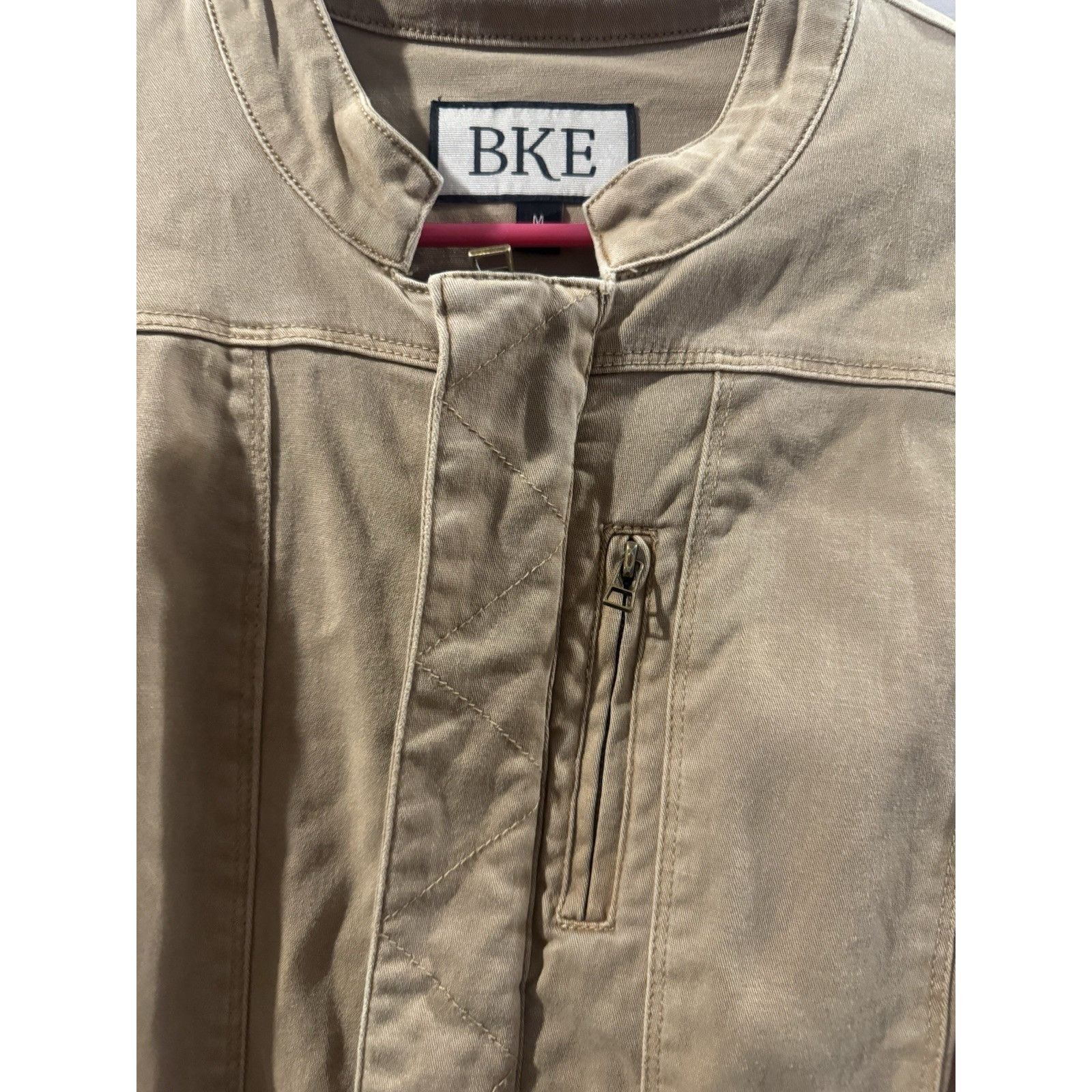 BKE BKE Jacket Women’s Medium Dark BrownLong Sleeve Zip Up Size M / US 6-8 / IT 42-44 - 5 Thumbnail