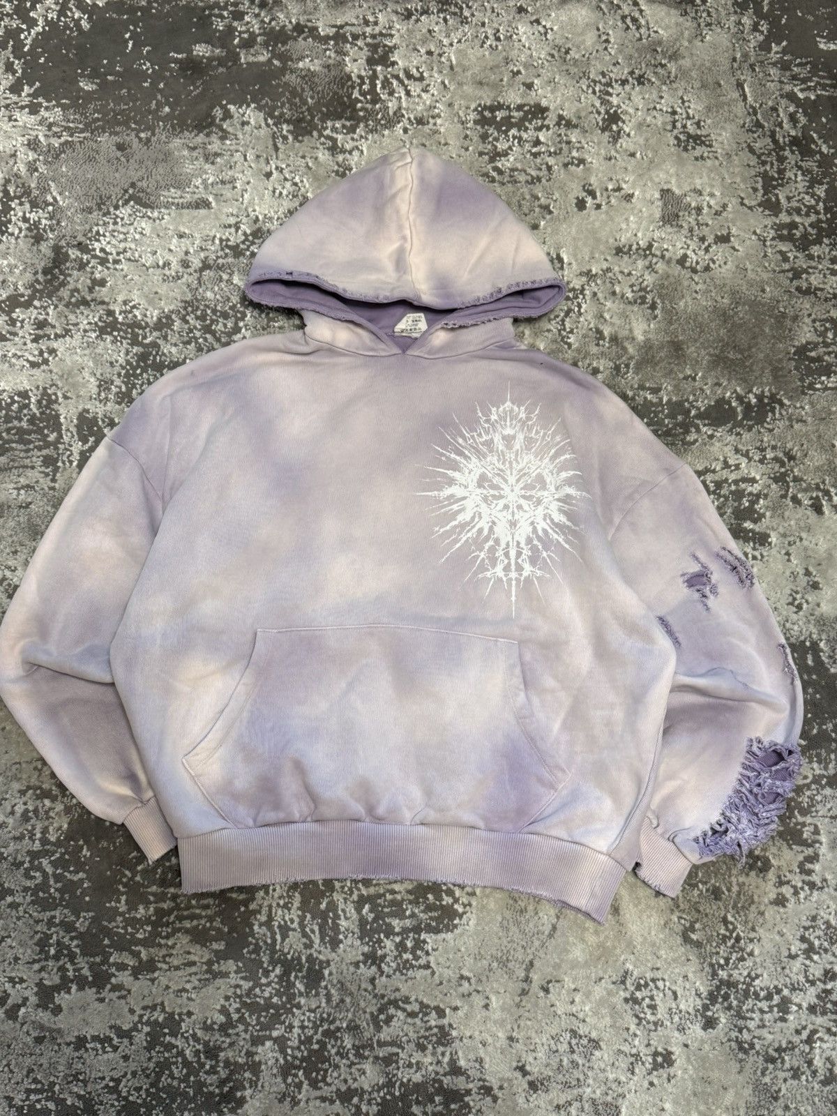 Vintage Vintage streetwear hoodie balenci style LGB y2k oversized Size US L / EU 52-54 / 3 - 1 Thumbnail