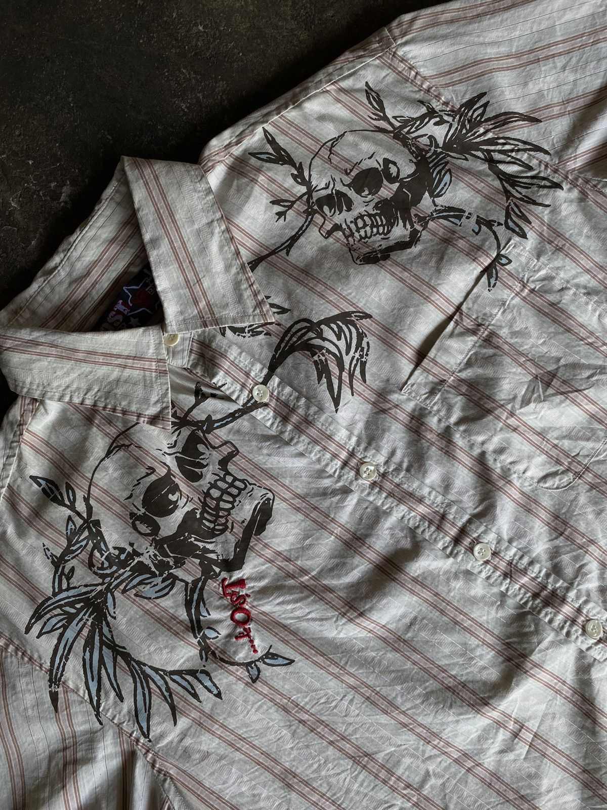 If Six Was Nine LOST ENTERPRISES SKULL SHIRT Size US XL / EU 56 / 4 - 2 Thumbnail