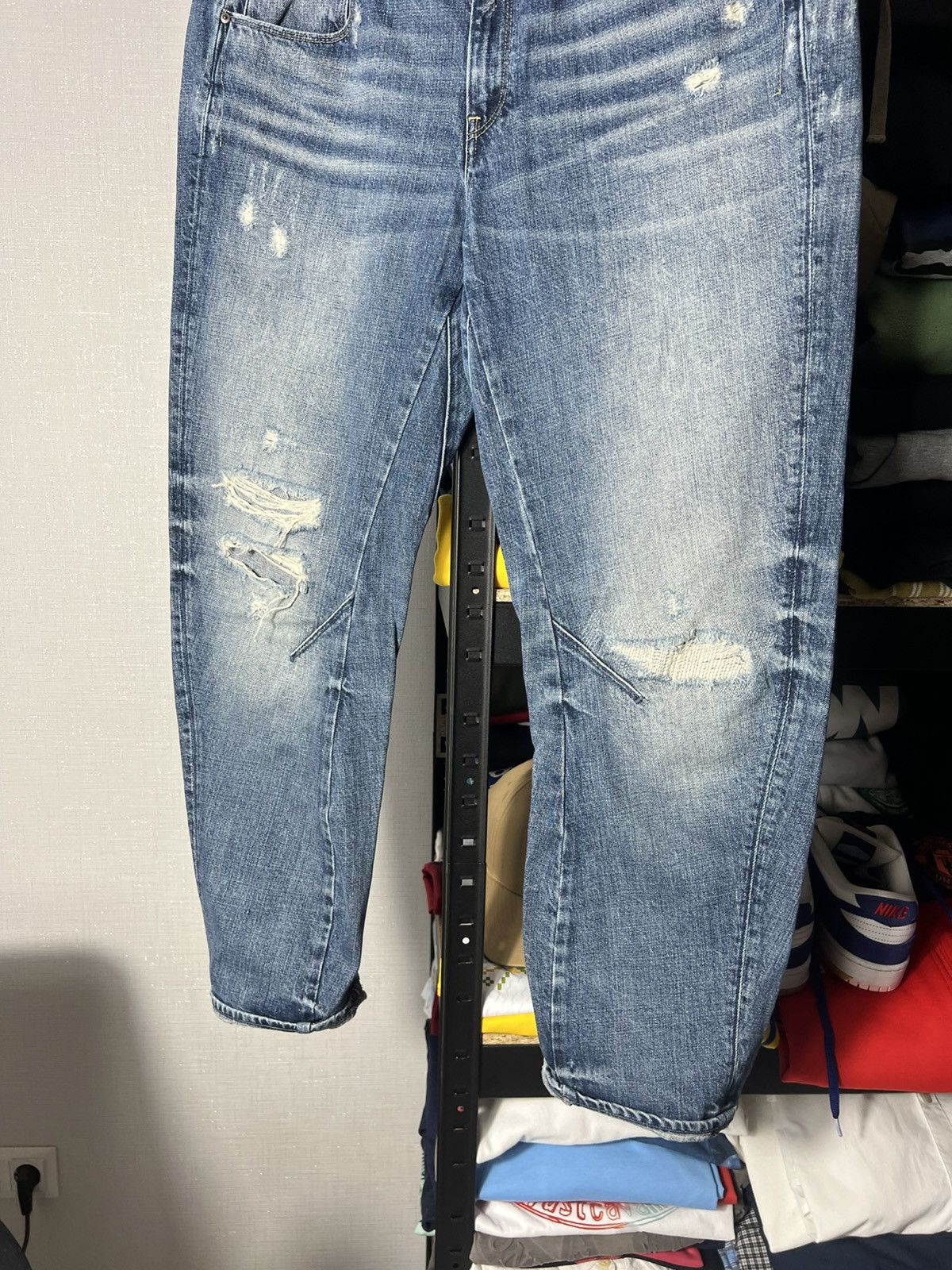 G-Star 👖 G-Star RAW ARC 3D Boyfriend Jeans Women Vintage Distressed Size 28" / US 6 / IT 42 - 4 Thumbnail