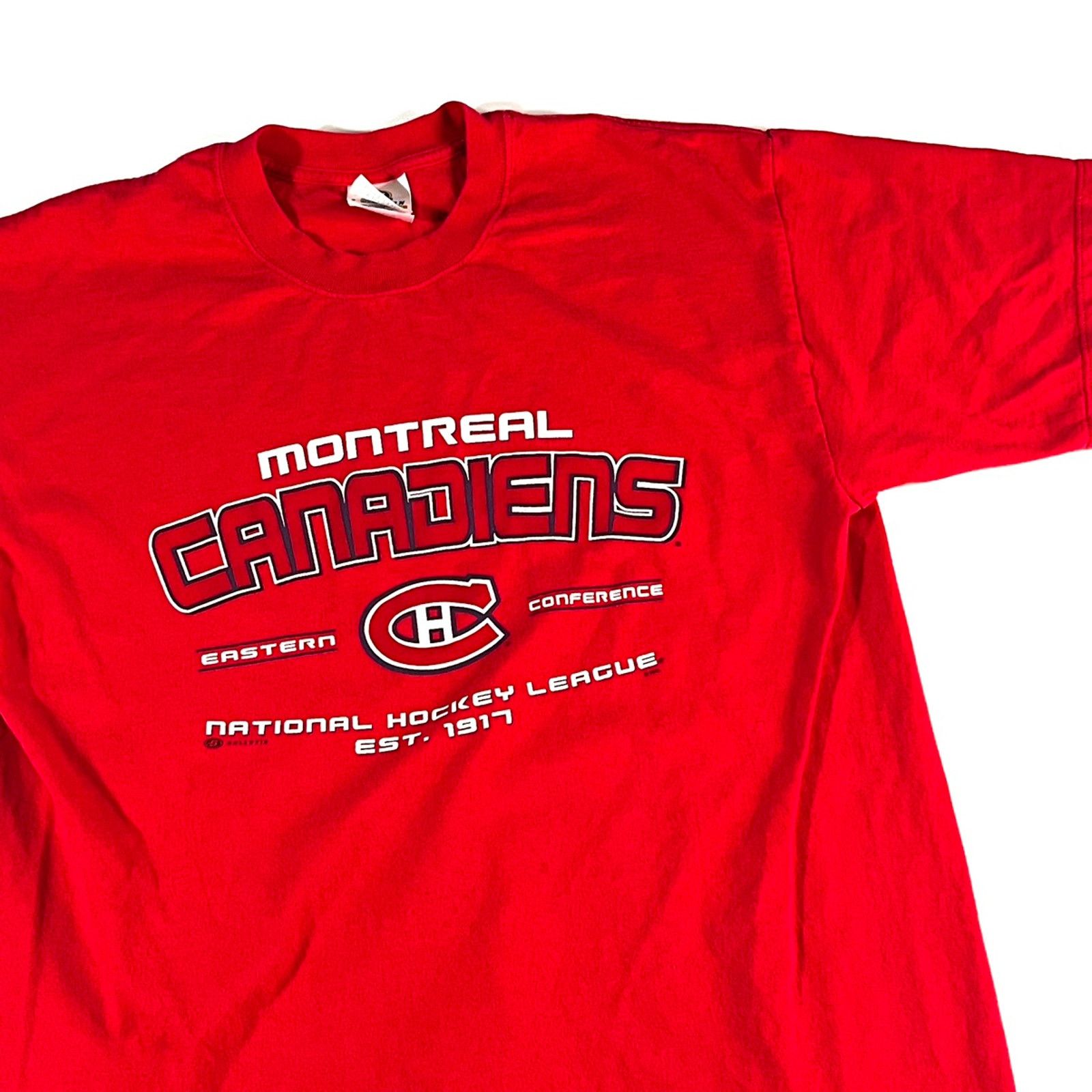 Vintage 2000’s Bulletin NHL Montreal Canadiens Graphic T-shirt Large Size US L / EU 52-54 / 3 - 2 Thumbnail