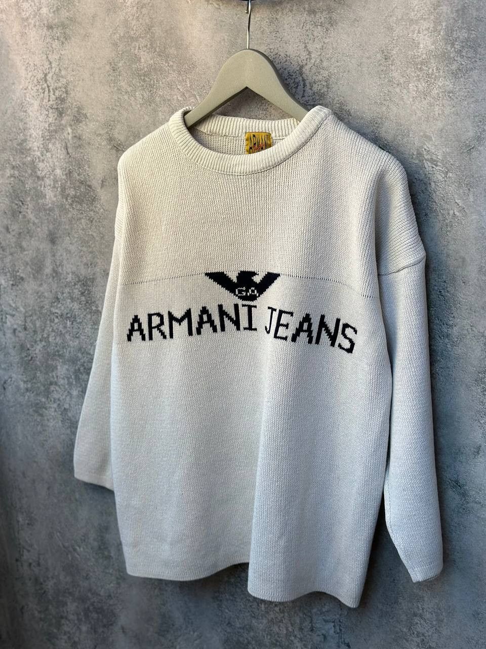 Giorgio Armani × Vintage Armani Jeans True Blue Knit Sweater