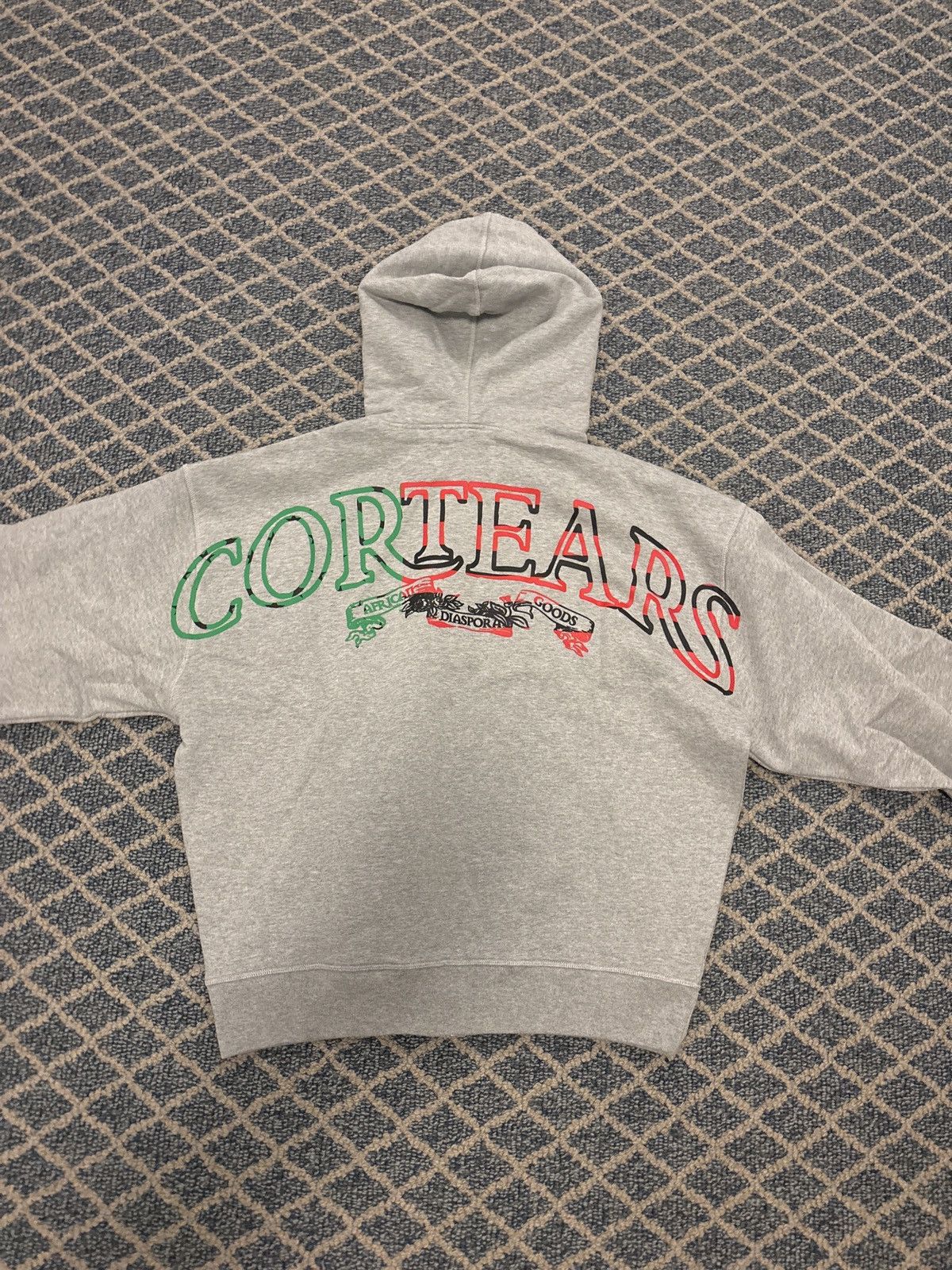DENIM TEARS Corteiz X Denim Tears Cortears Royale Zip Hoodie Size US L / EU 52-54 / 3 - 2 Thumbnail