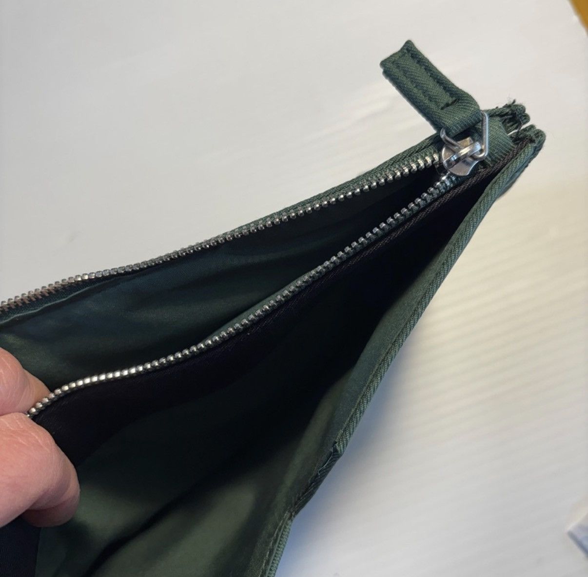 Prada Prada beaute Forest Green Cosmetic Pouch Size ONE SIZE - 8 Thumbnail