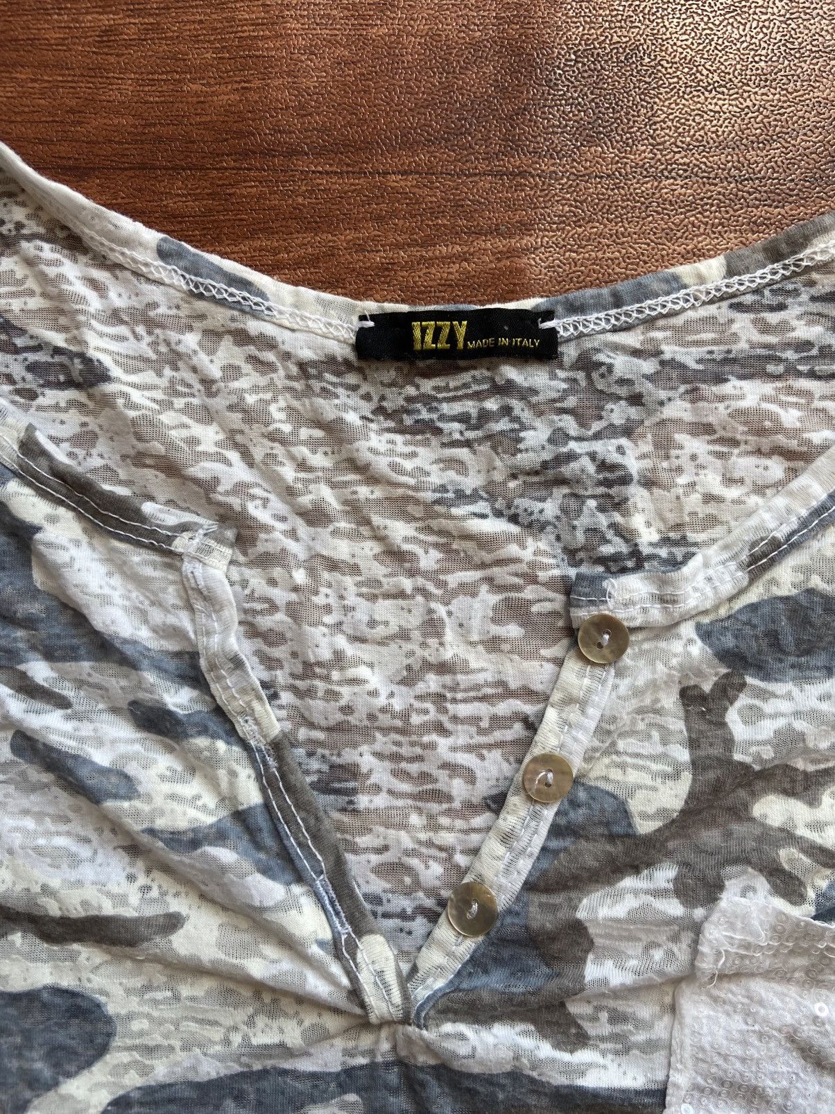 If Six Was Nine Izzy Italy Camo Tshirt Size M / US 6-8 / IT 42-44 - 4 Thumbnail