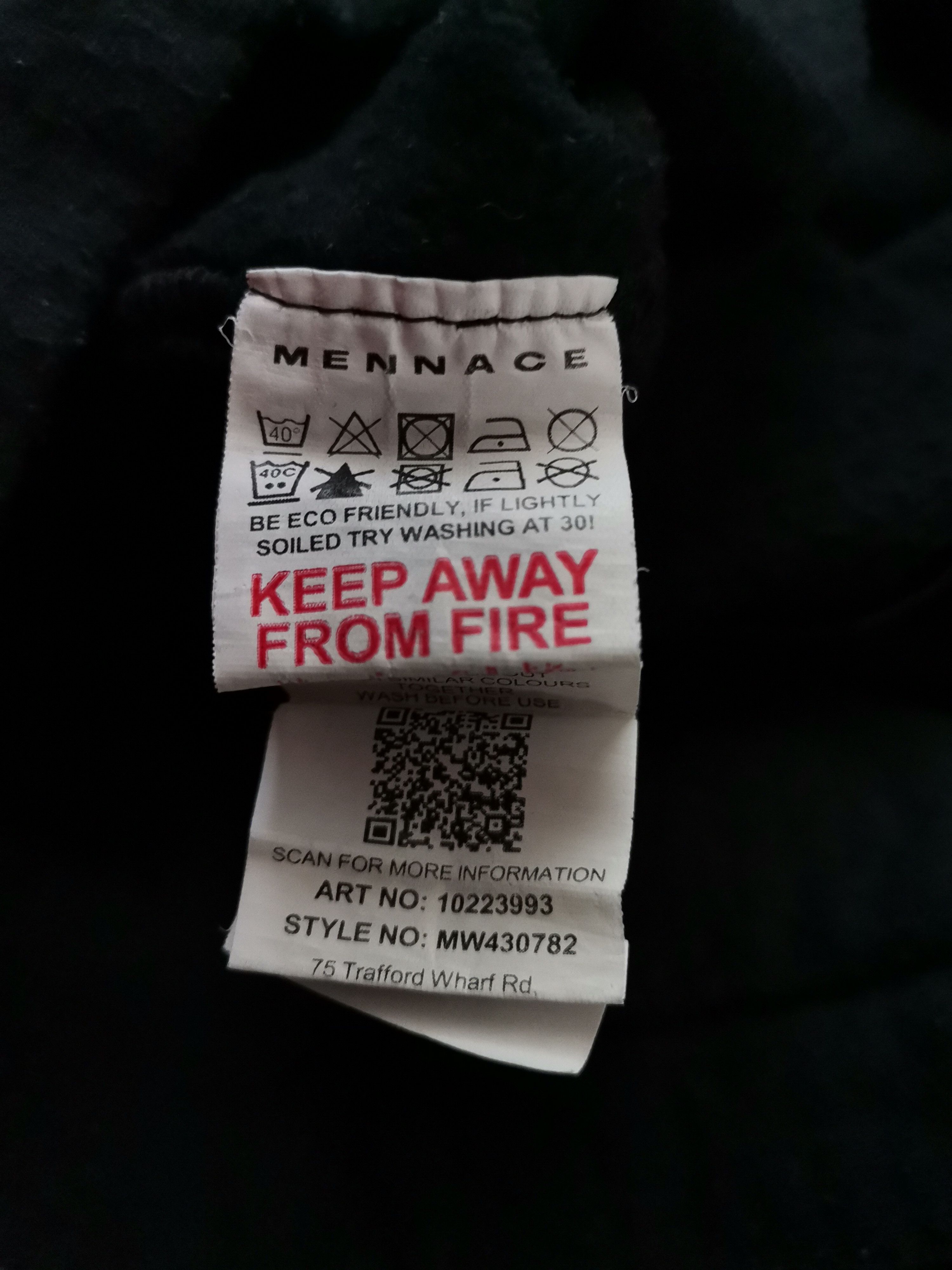 Menace Mennace Lightning Oversized Hoodie Size US S / EU 44-46 / 1 - 4 Thumbnail